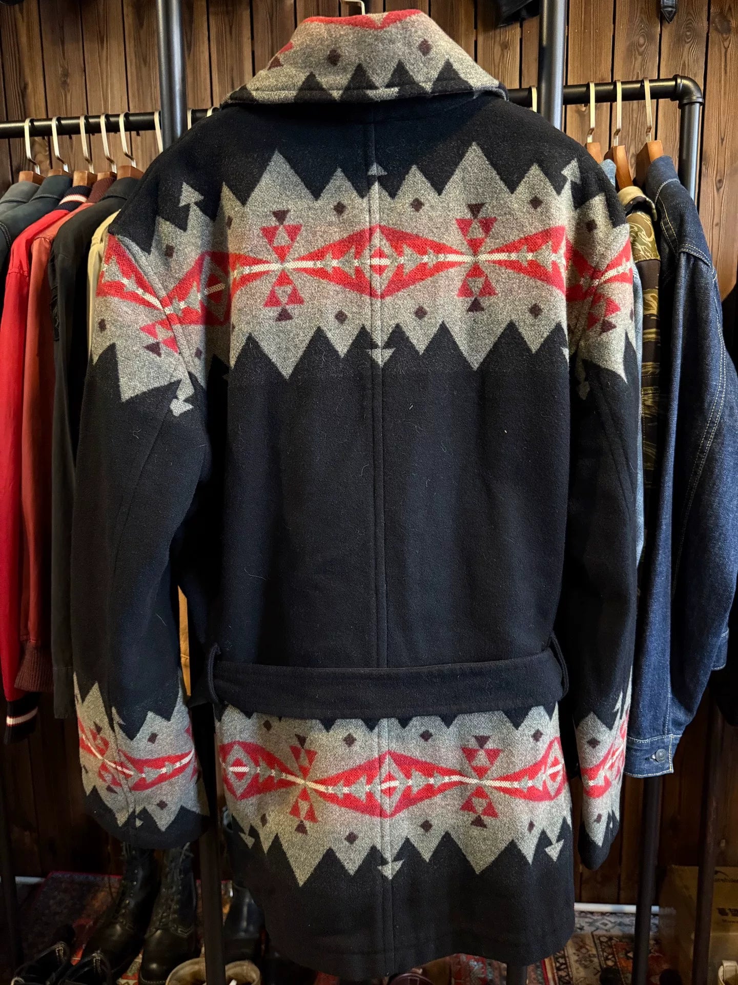 Polo Ralph Lauren Indian Totem Wool Coat