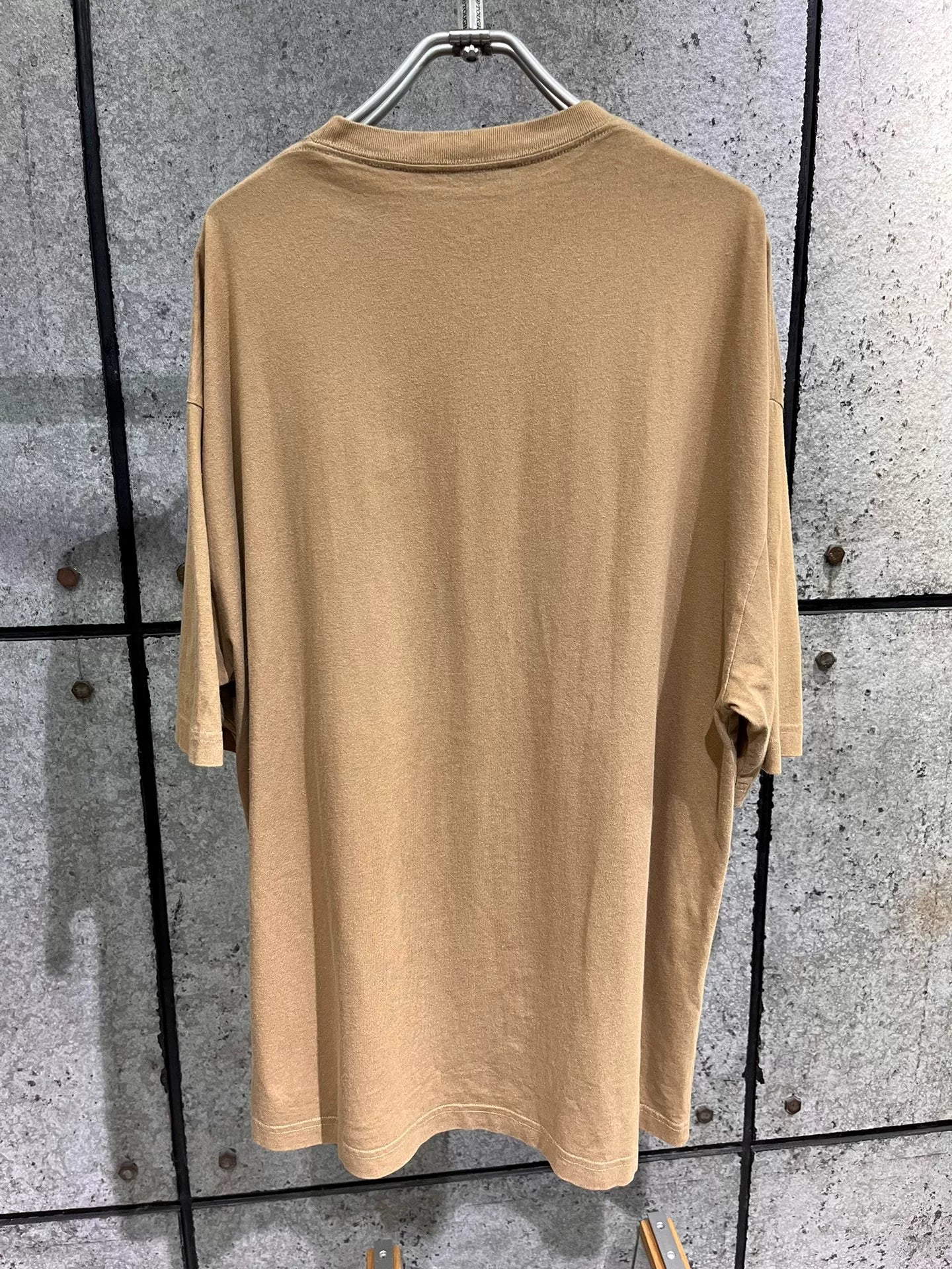 Balenciaga Khaki Wheat Short Sleeve S
