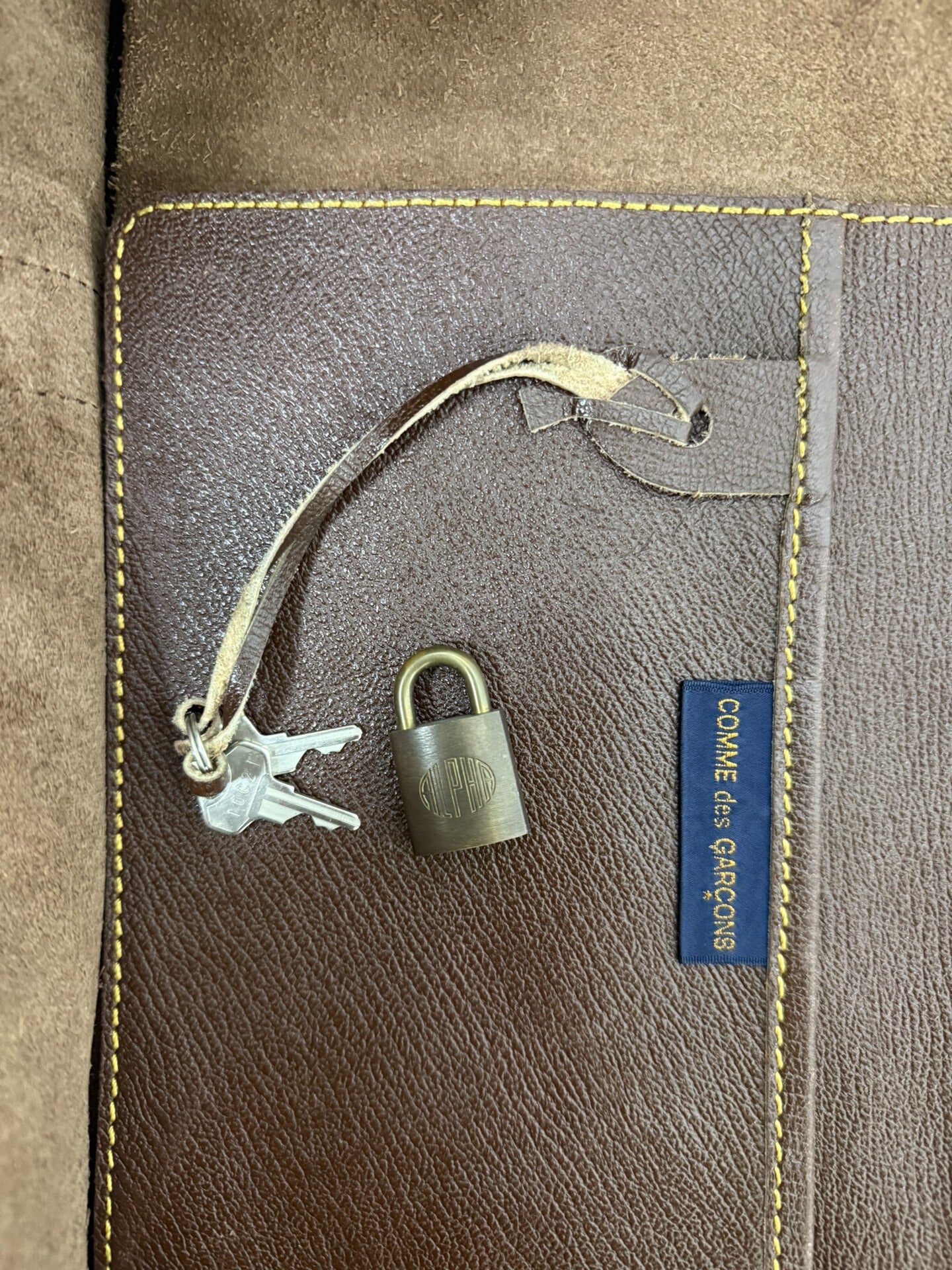 vintage Comme des Garcons Bowling Bag