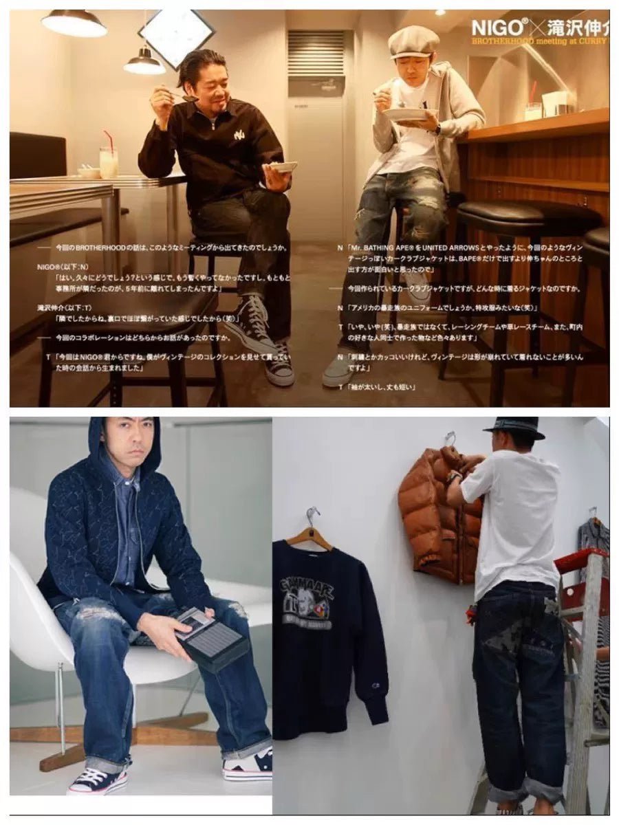 bape type2 damage denim pants limited edition