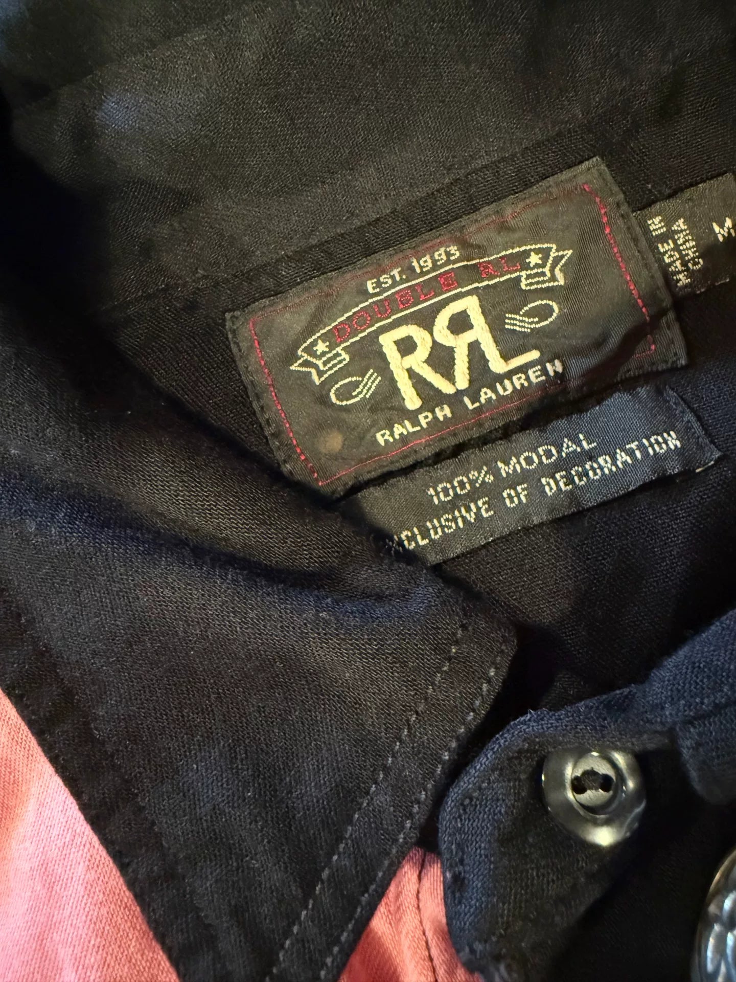 RRL Musician Colorblock Shirt