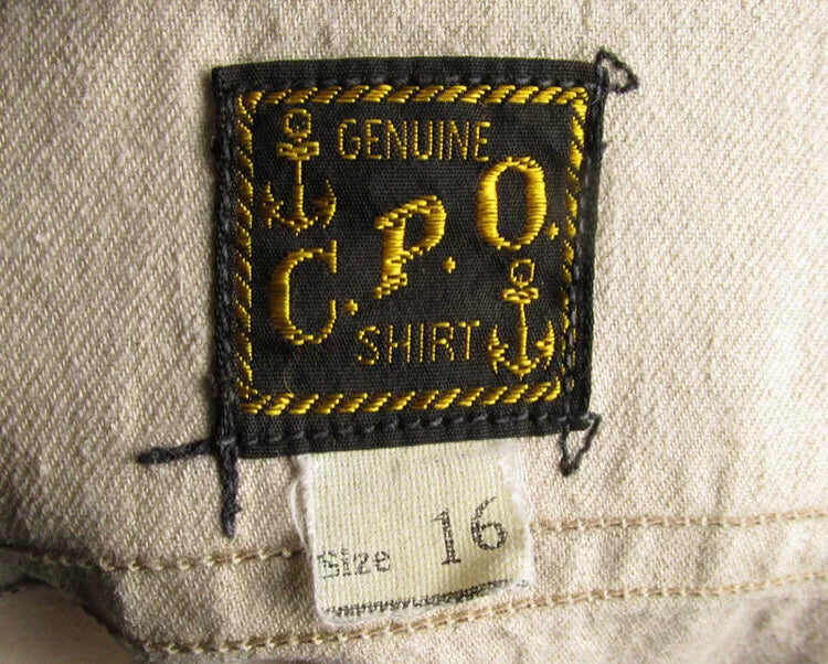 Freewheelers C.P.O. Work Shirt Size 16