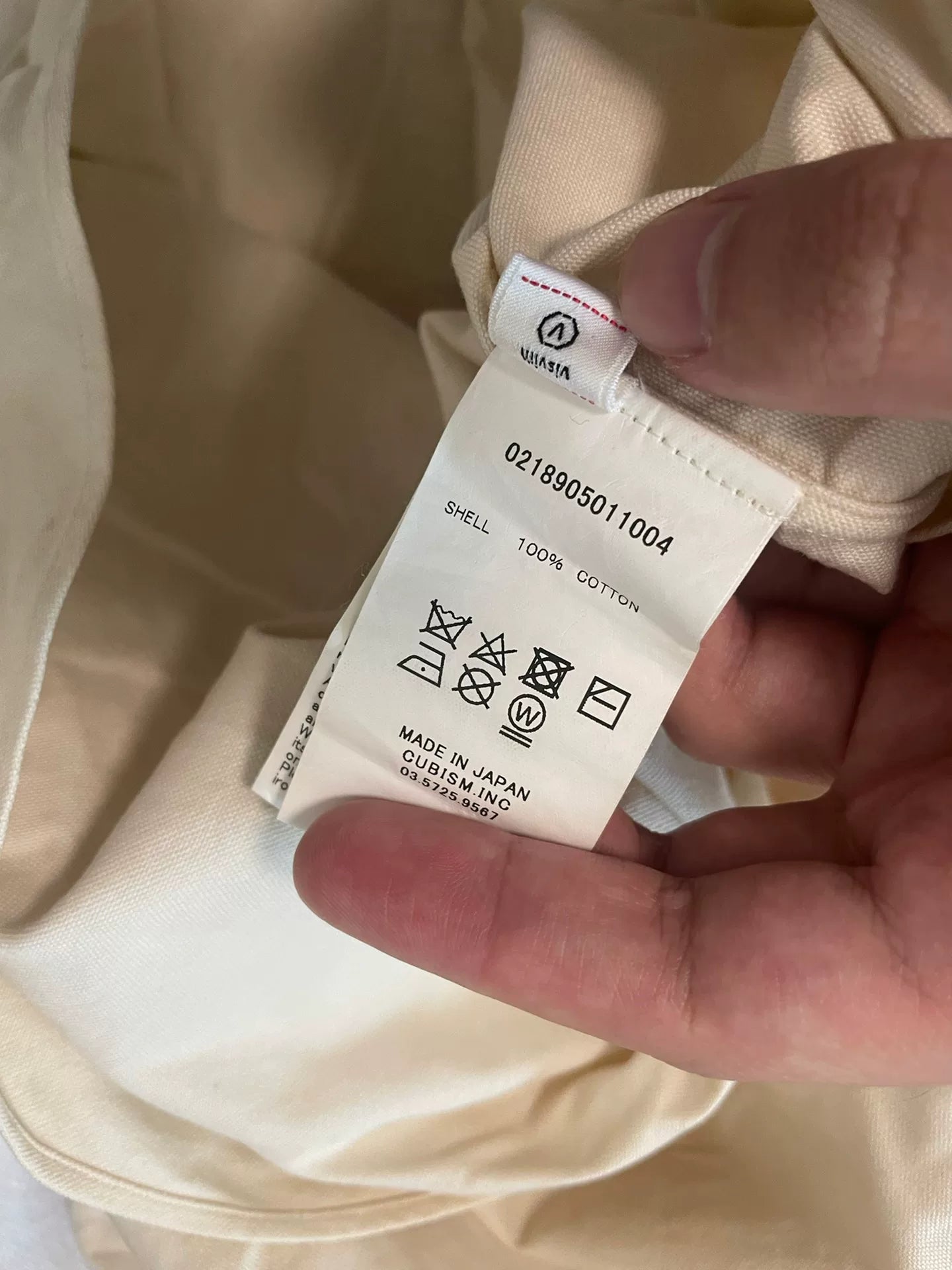 visvim ict 5-NATION L/S GIZA MUD Shirt