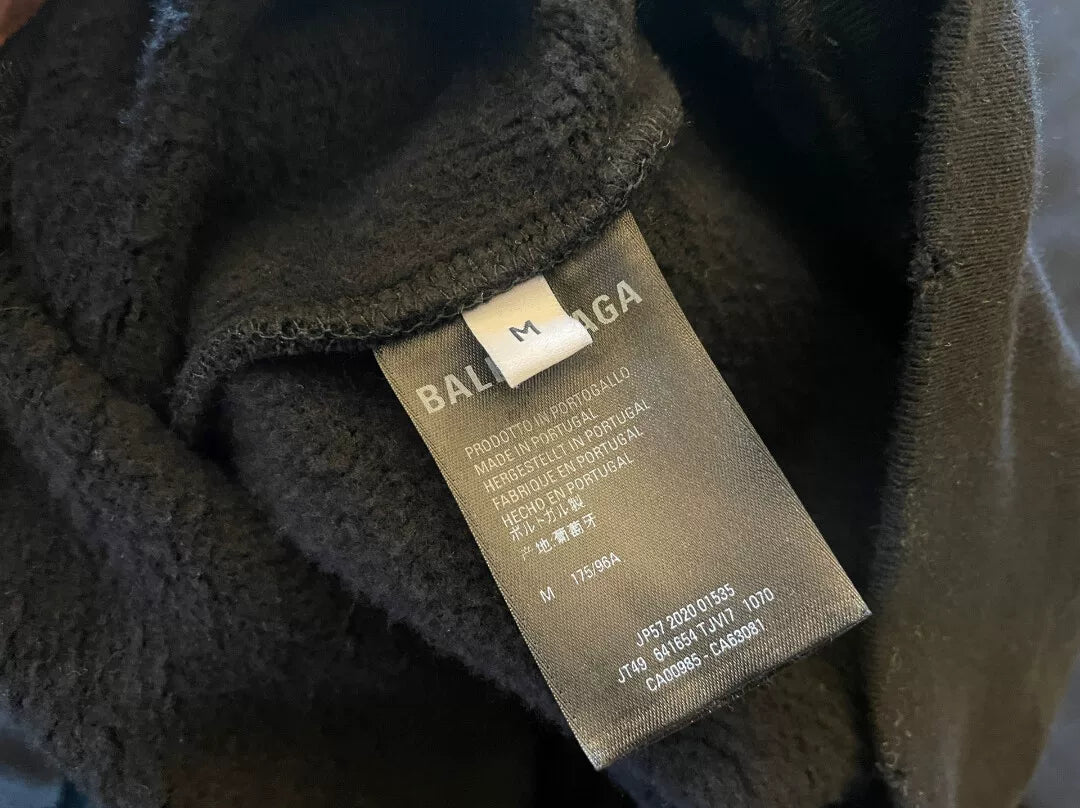 Balenciaga Marathon Sweater SS21 Heavyweight Hoodie