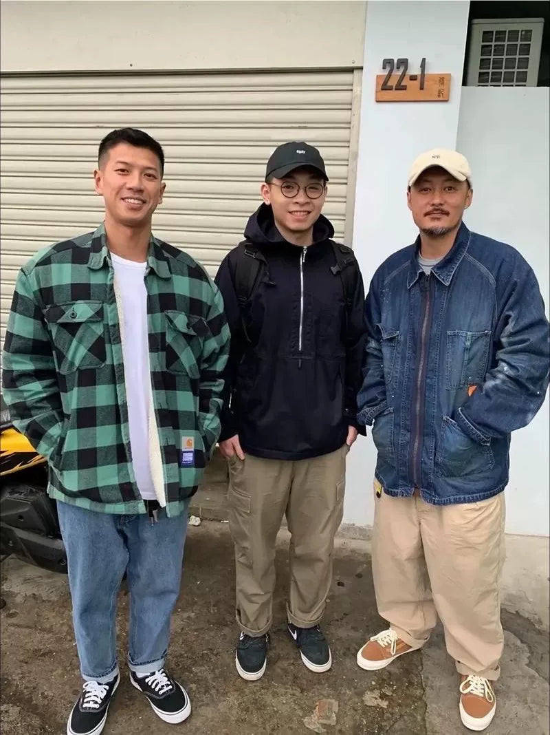 carhartt wip × paccbet check flannel shirt