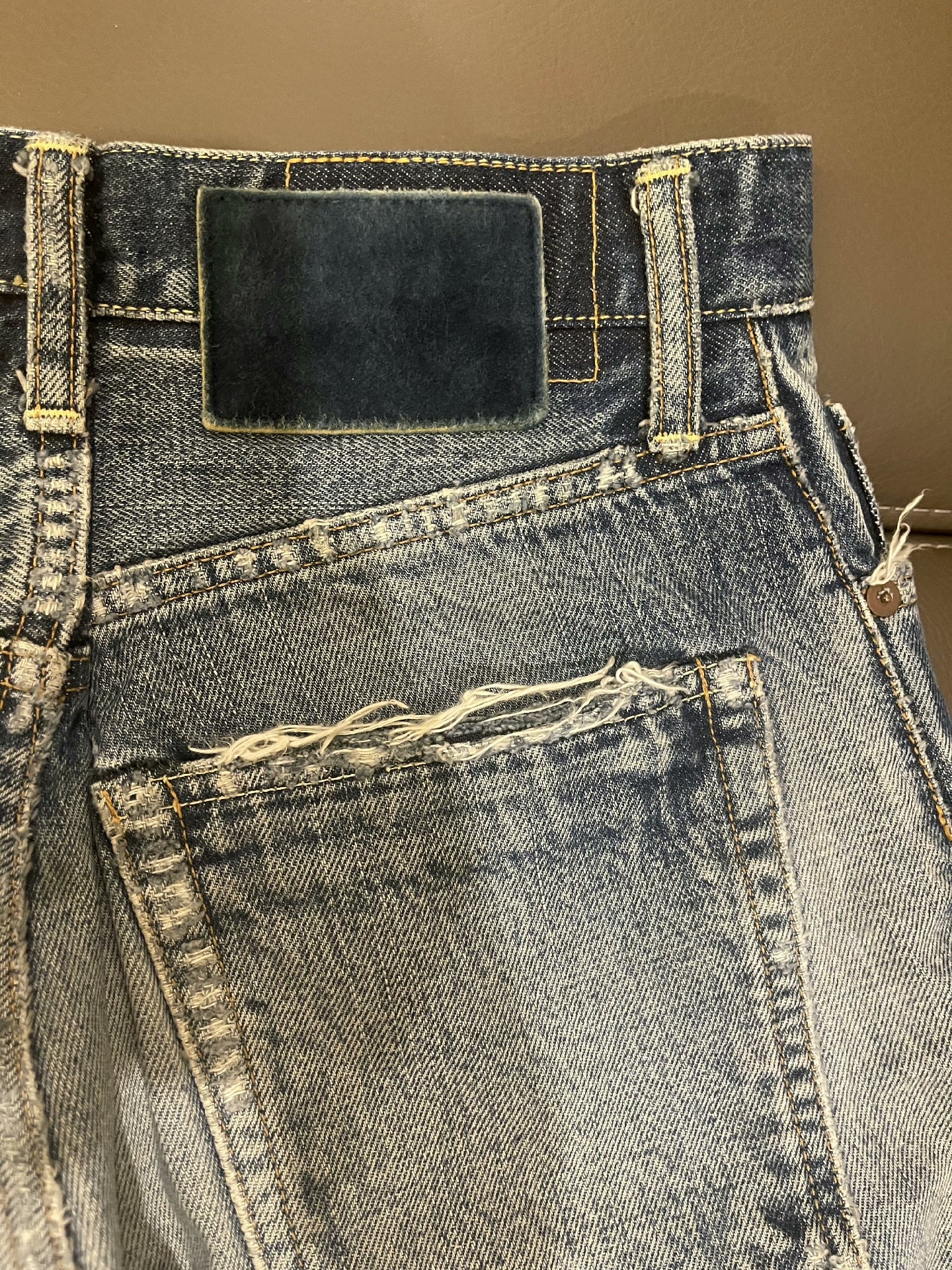 visvim 22SS Journeyman Tacked DMGD Pants