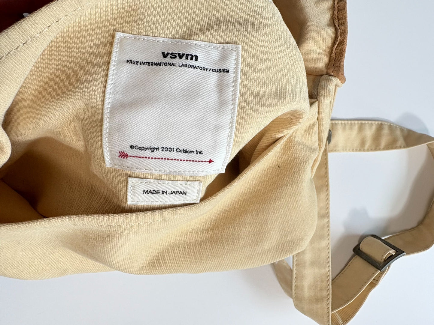 VISVIM MIL Distressed Shoulder Bag