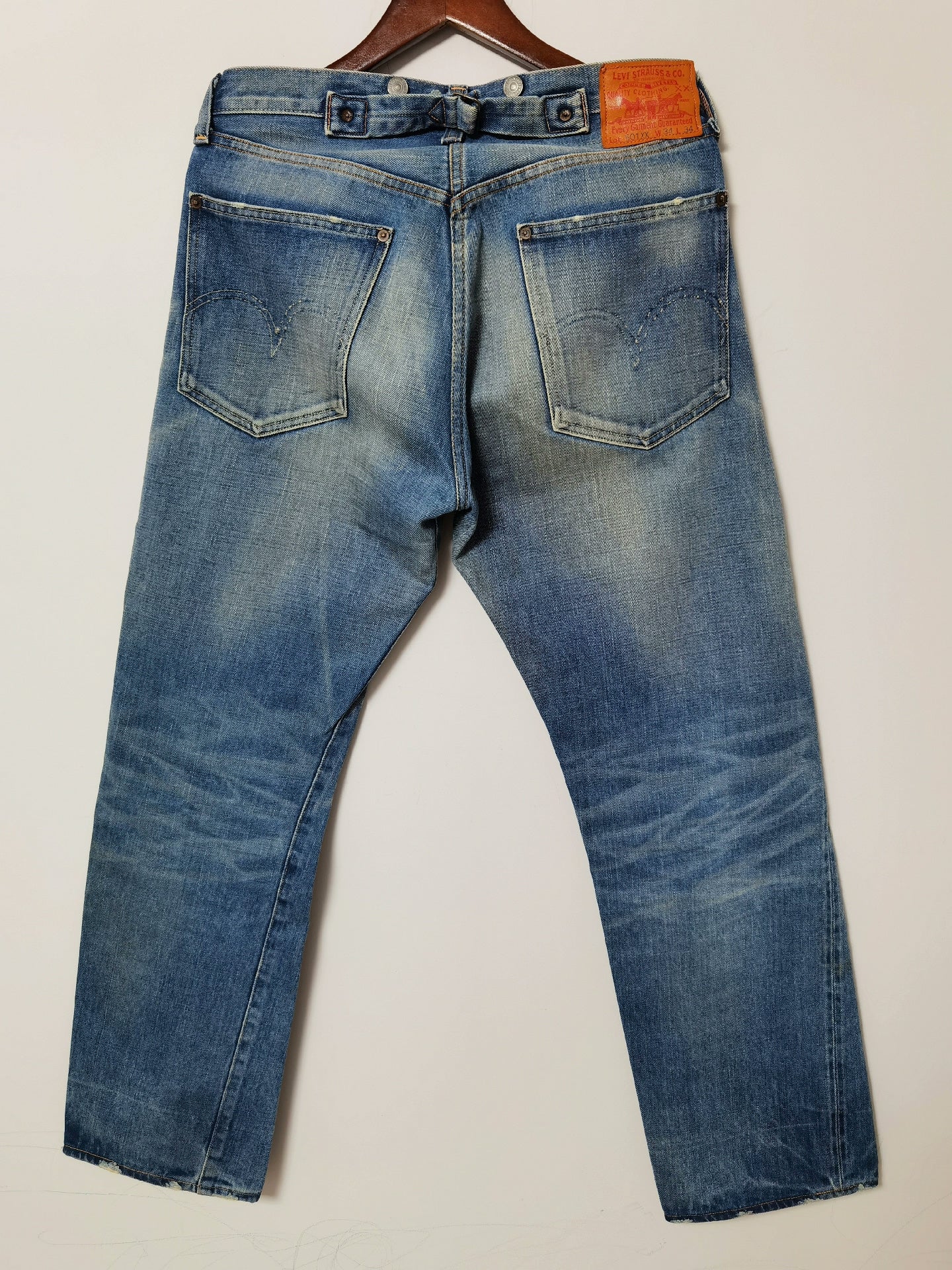 LVC Blue Distressed Jeans