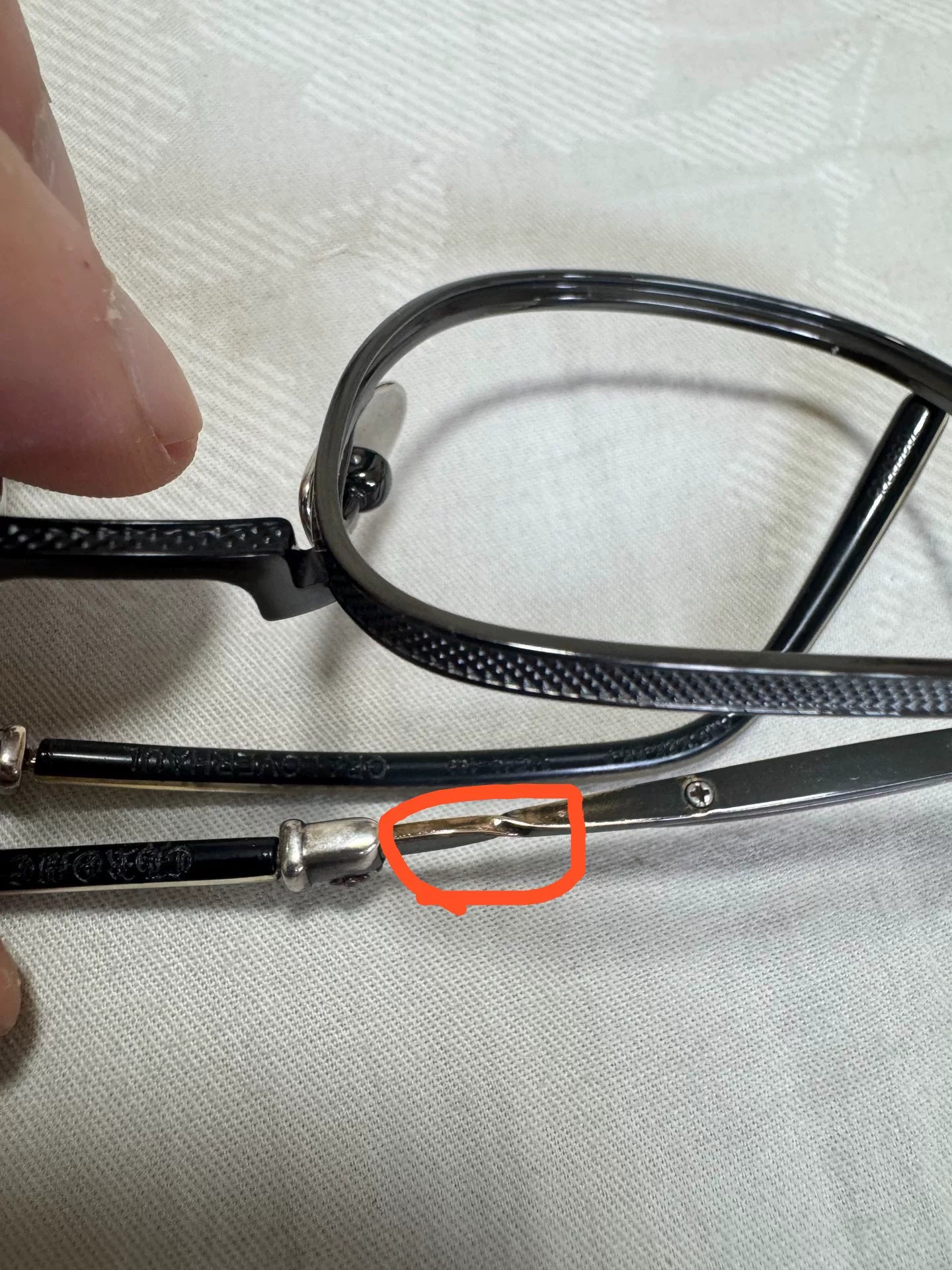 Chrome Hearts ORALOVERHAUL Square Eyeglasses