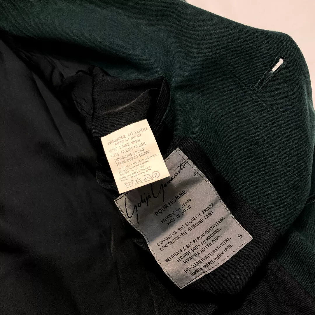 Yohji Yamamoto Striped Runway Coat