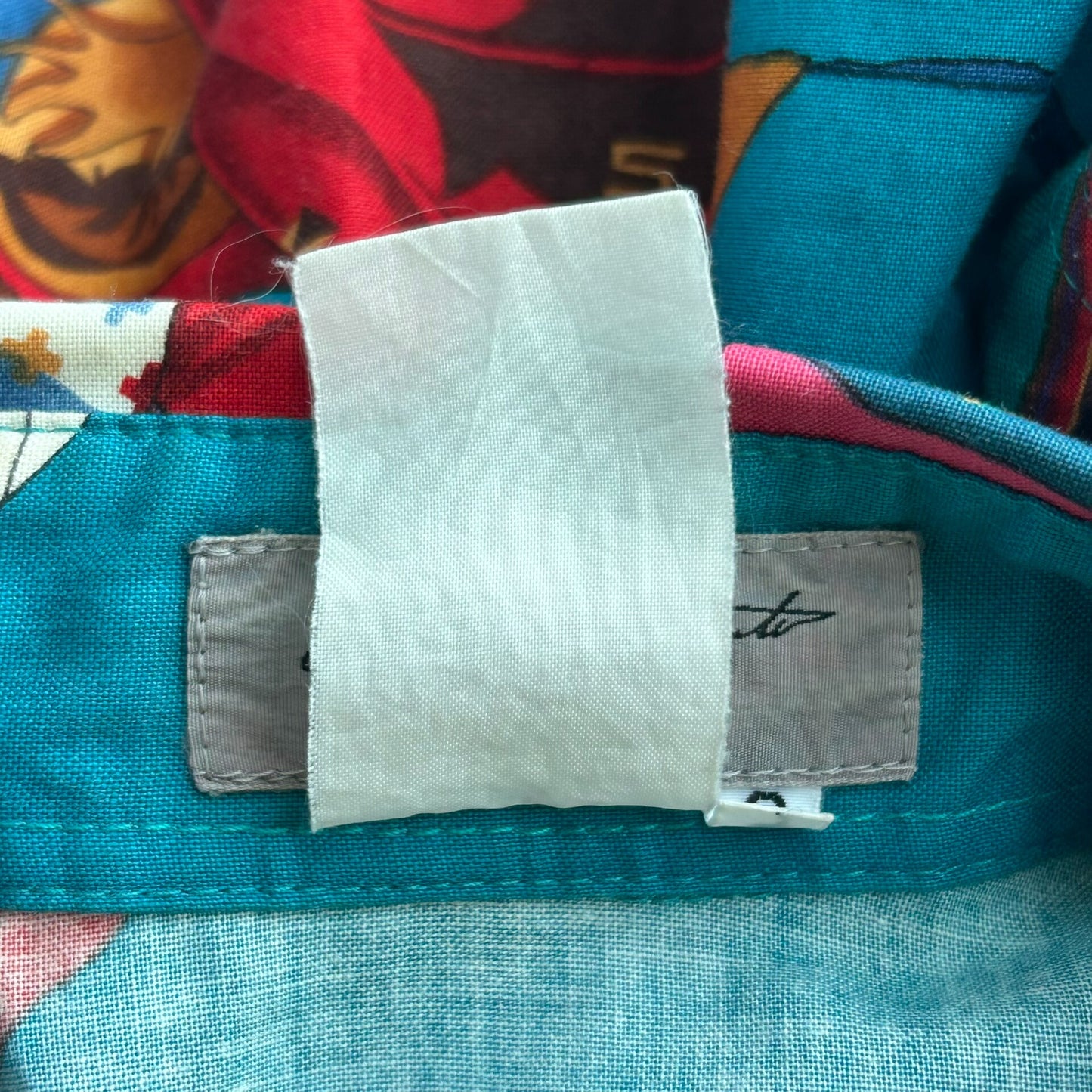 Yohji Yamamoto 2004 Indian Print Shirt