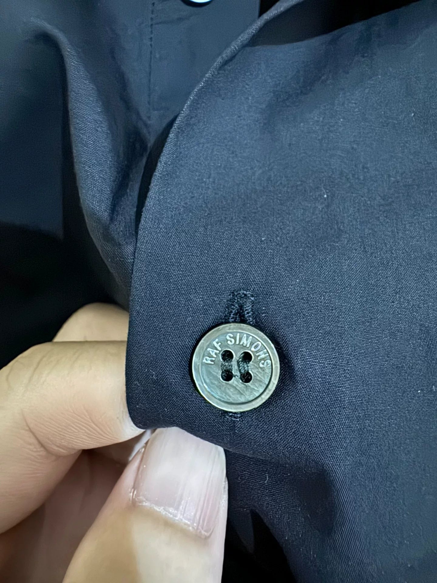 Raf Simons Floral Collar Short Sleeve Shirt