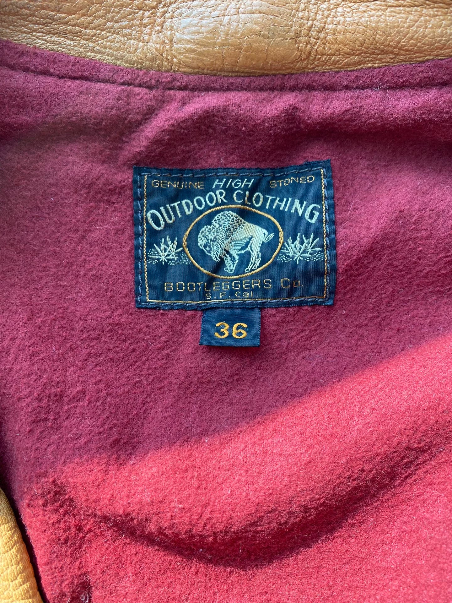 rare multicolor suede leather jacket