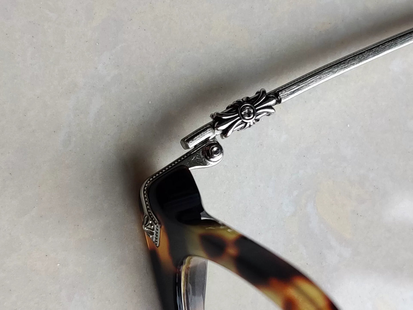 chrome hearts tortoiseshell glasses limited edition