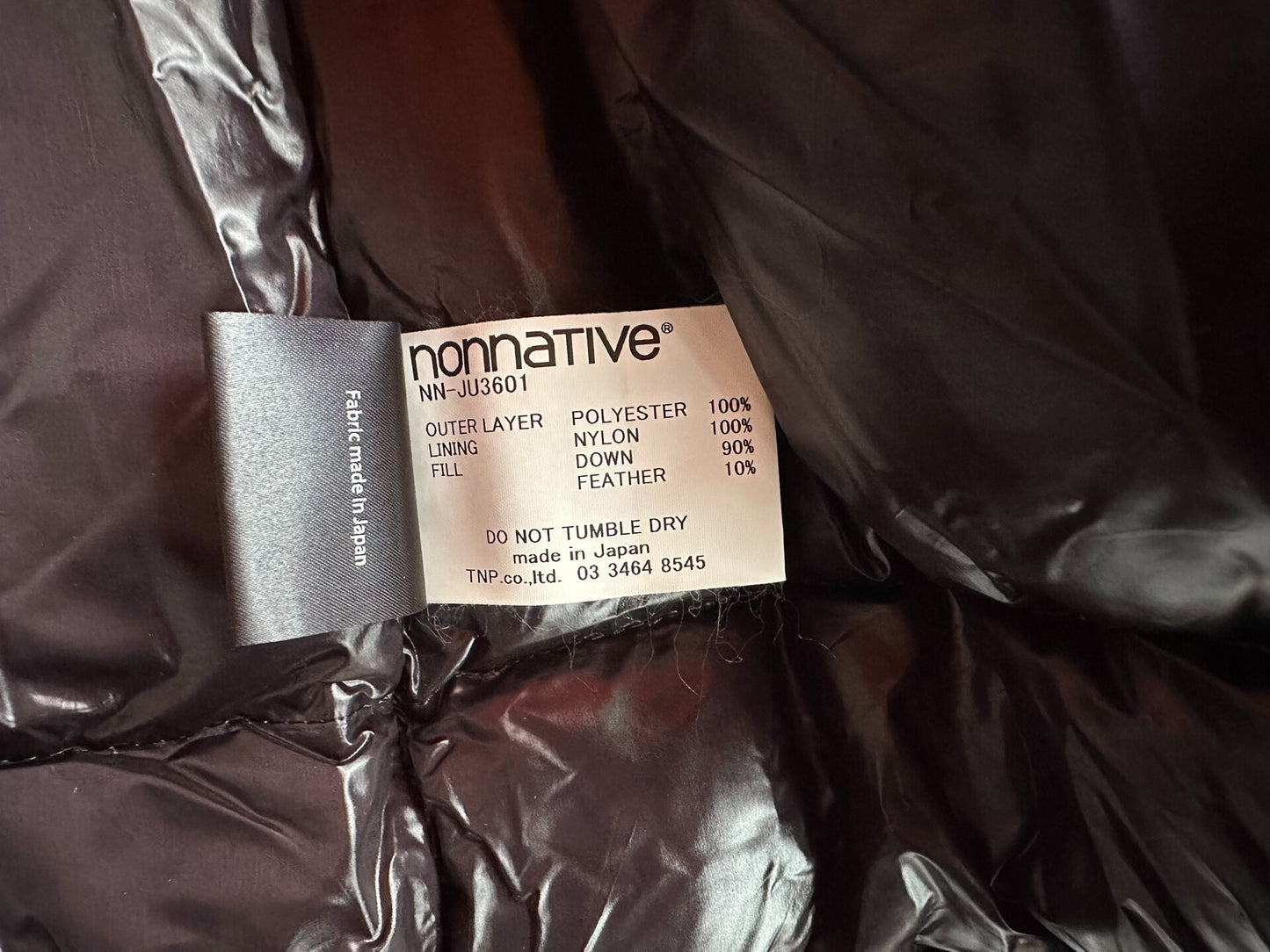 nonnative hiker down jacket gore-tex