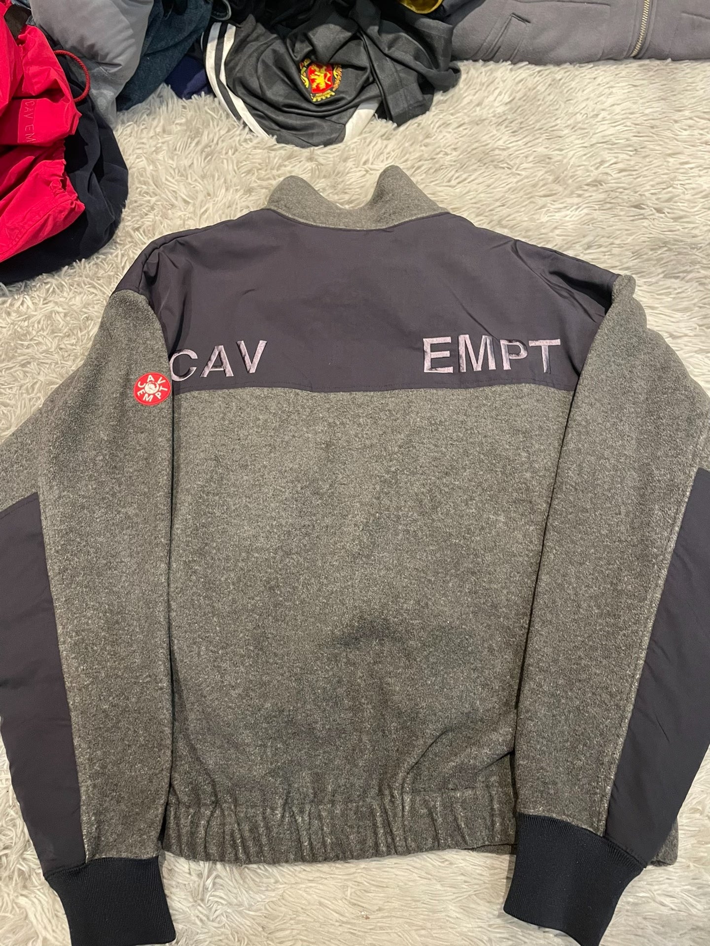 CAVEMPT C.E 17AW Fleece Zip Up Jacket