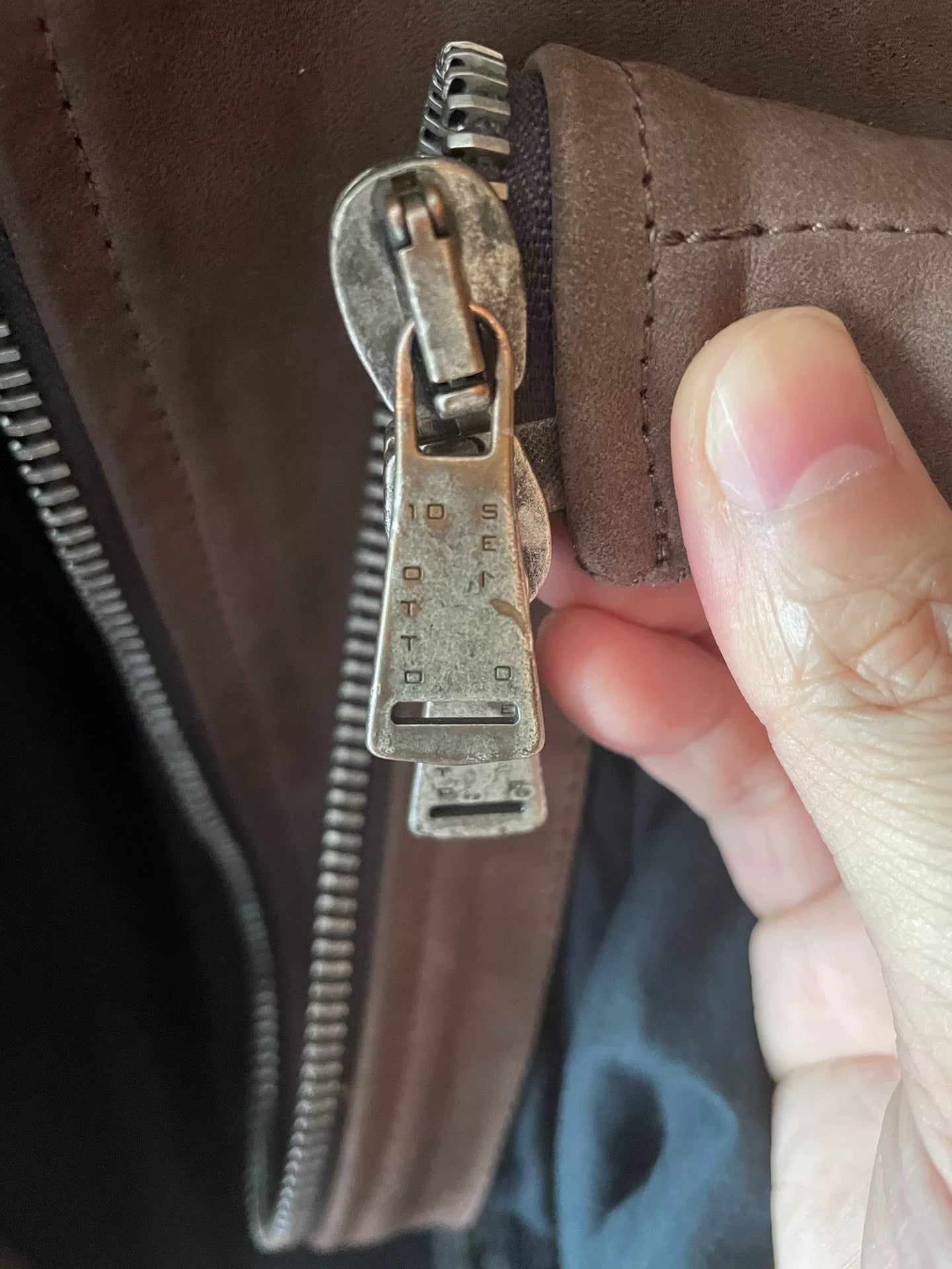 10SEI0OTTO Leather Jacket