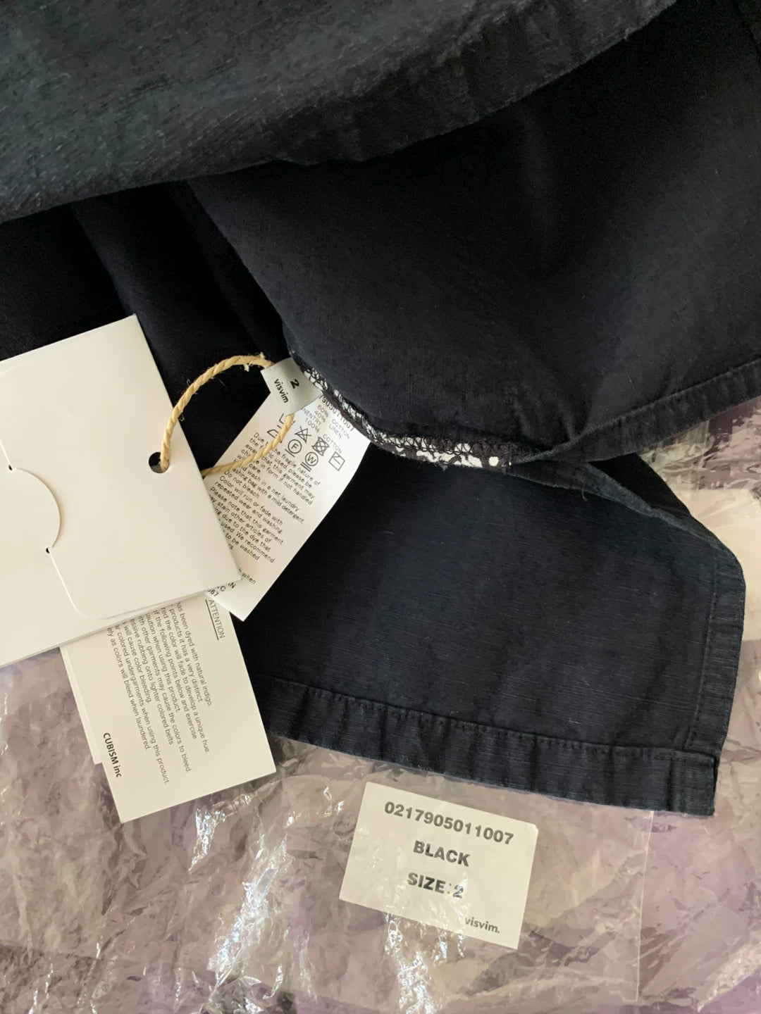 VISVIM 17 ICT KERCHIEF BORDER