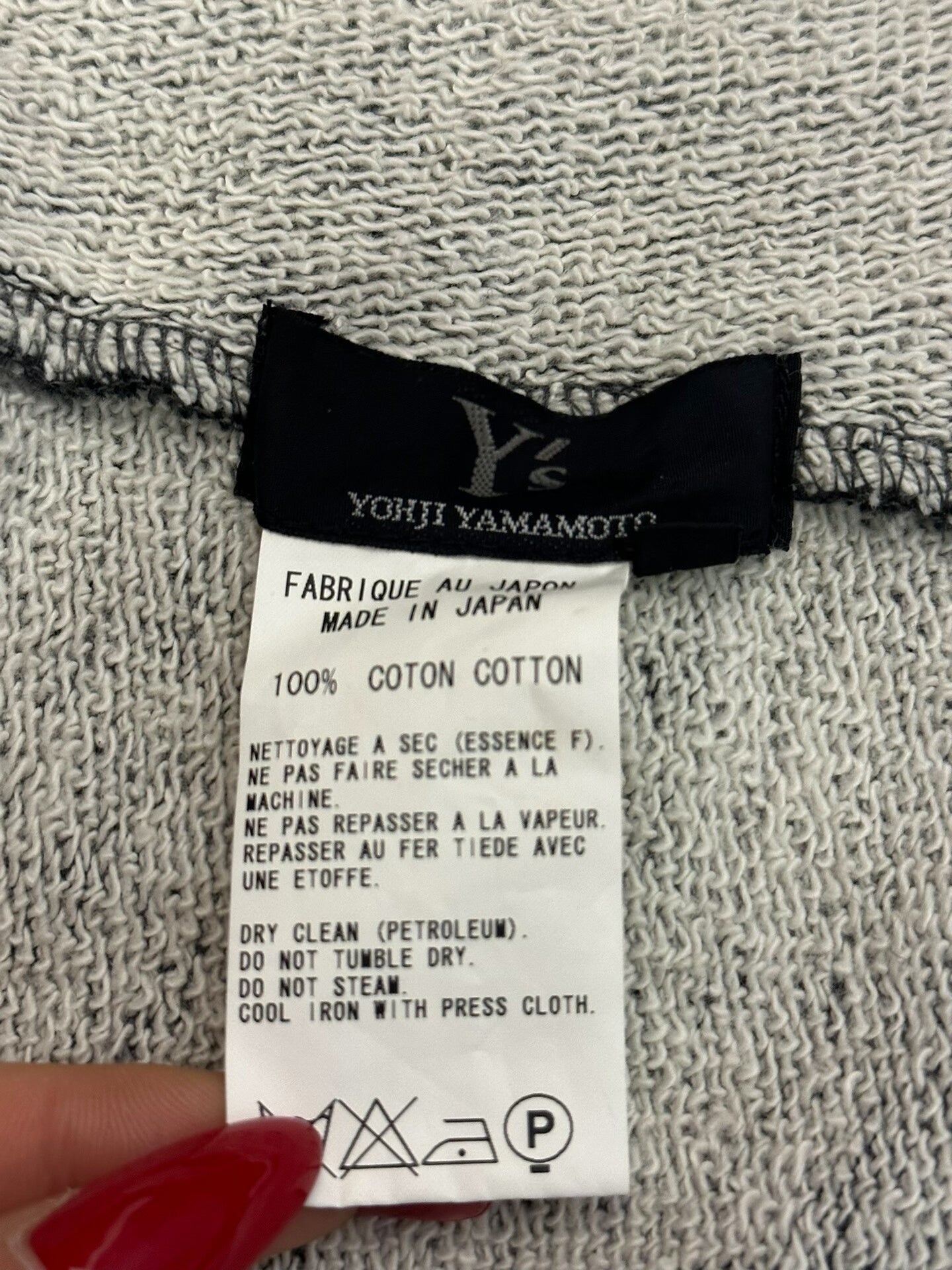 Yohji Yamamoto Oversized Hooded Coat