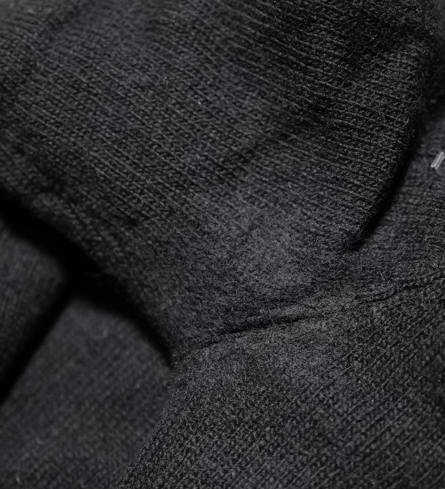 Dior Homme Black Sequined Knit Sweater