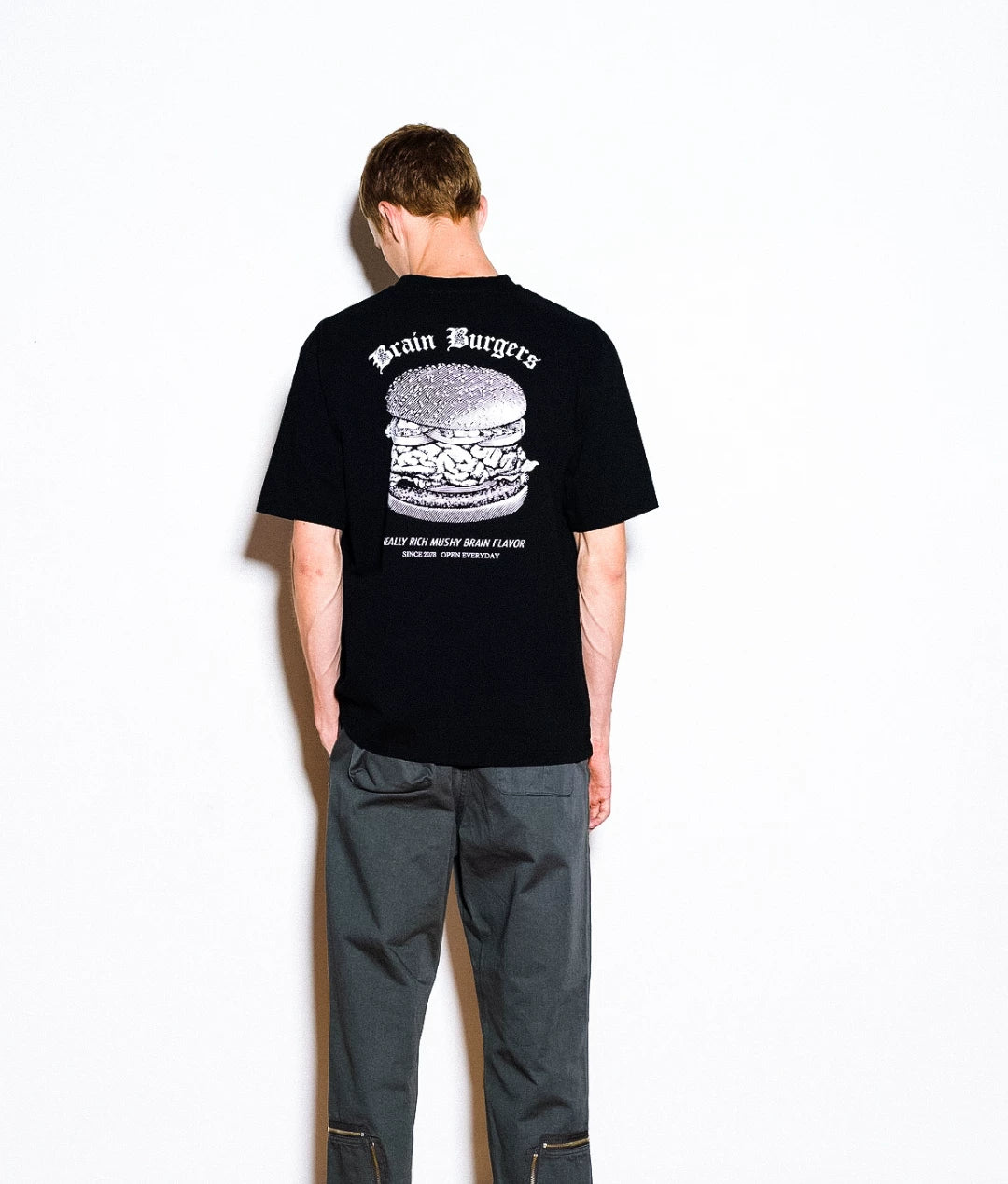 Undercover Brain Hamburger Tee Black
