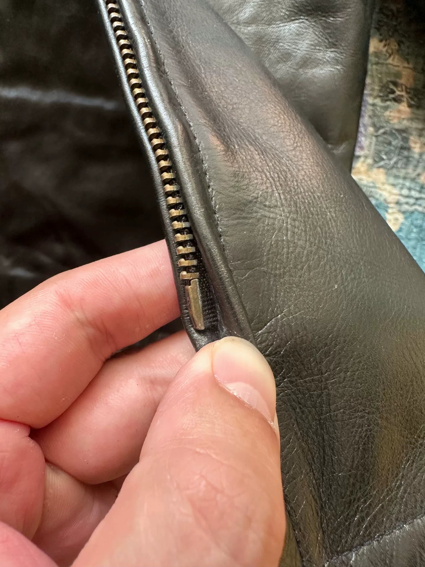 rrl motorcycle style leather jacket