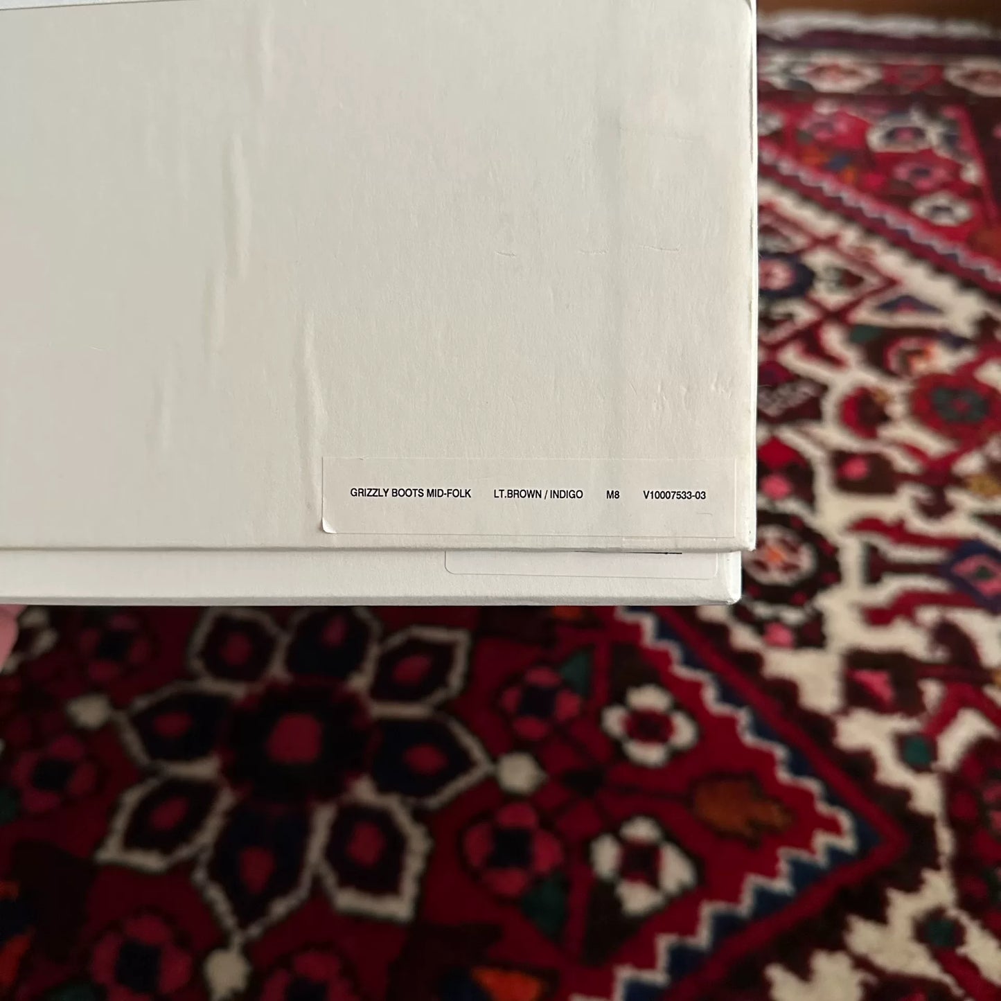 visvim grizzly boots in excellent condition