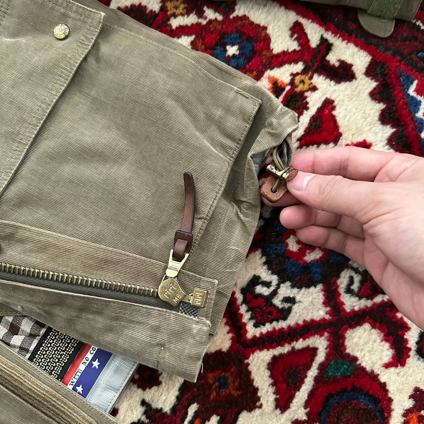 visvim gore-tex corduroy jacket size 1