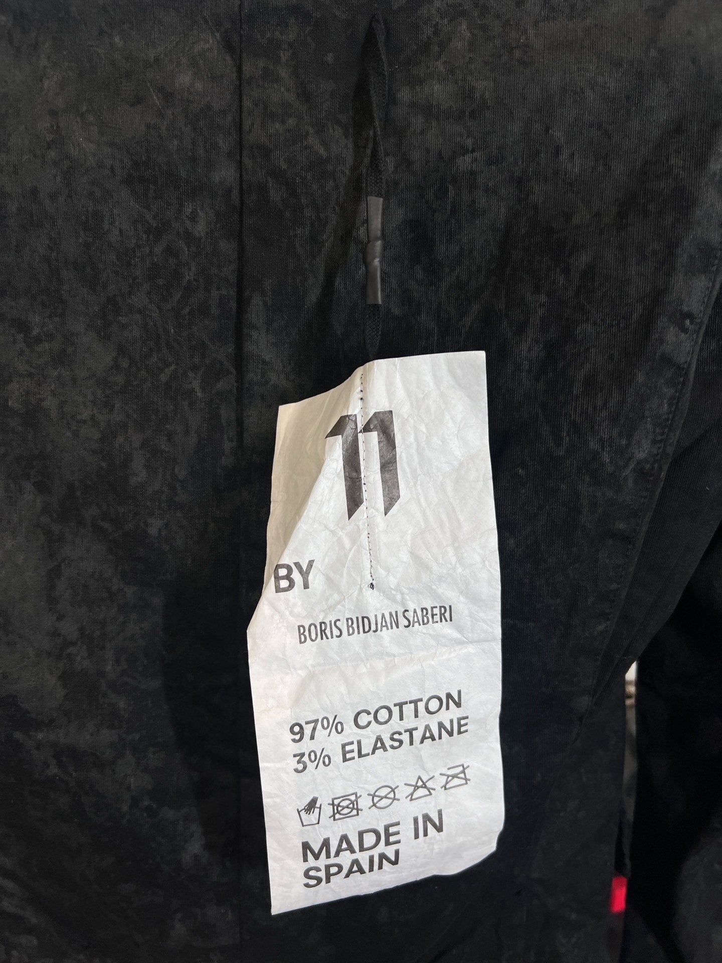 Boris Bidjan Saberi 11by BBS B1 Waxed Blazer