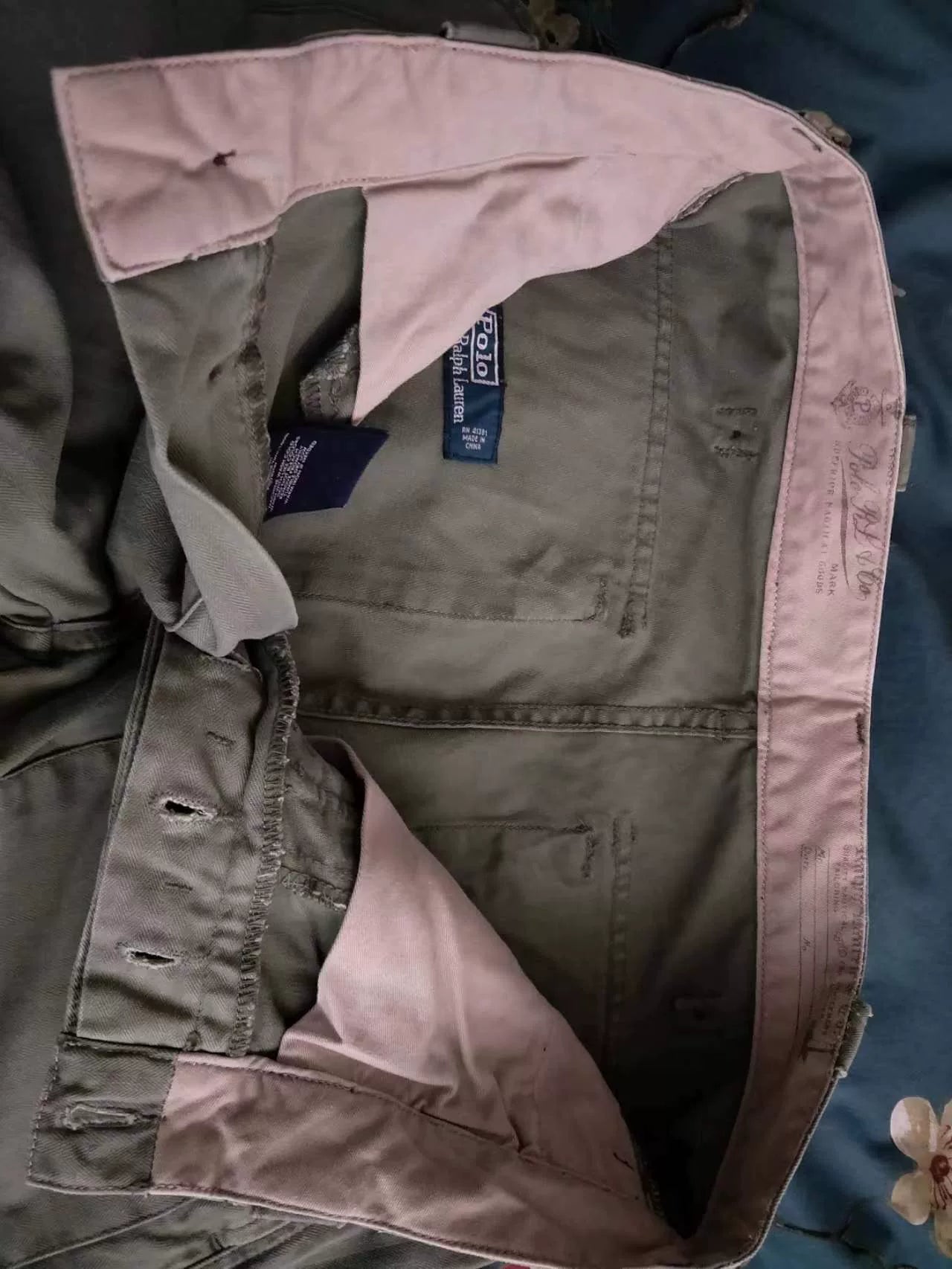 Vintage Ralph Lauren Olive Cargo Pants