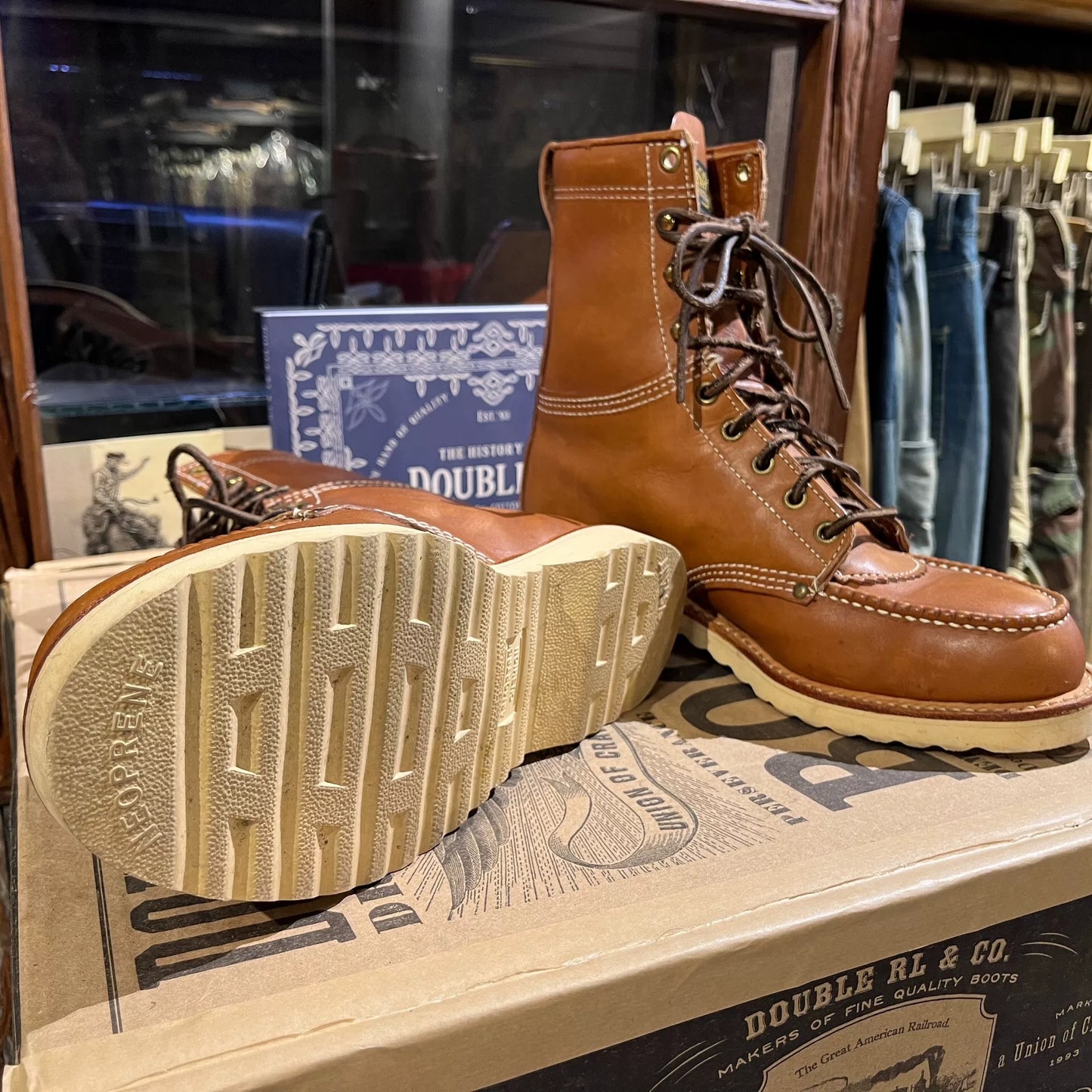 RRL Ralph Lauren Brown Boots
