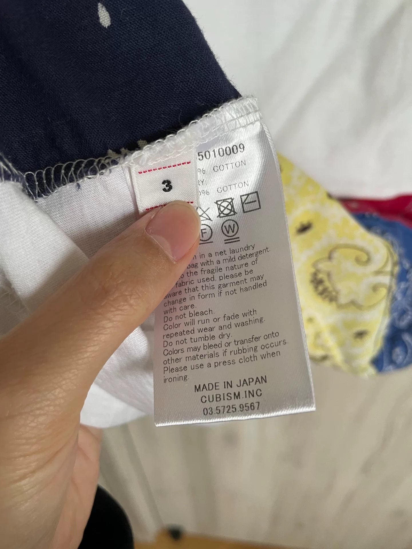 Visvim ict bandana flag tee