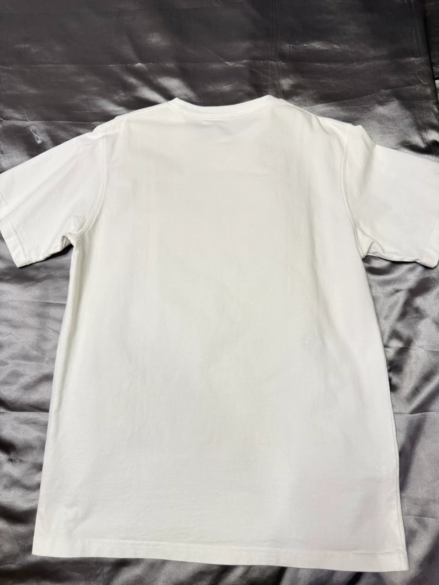 dior embroidered logo crew neck short sleeve