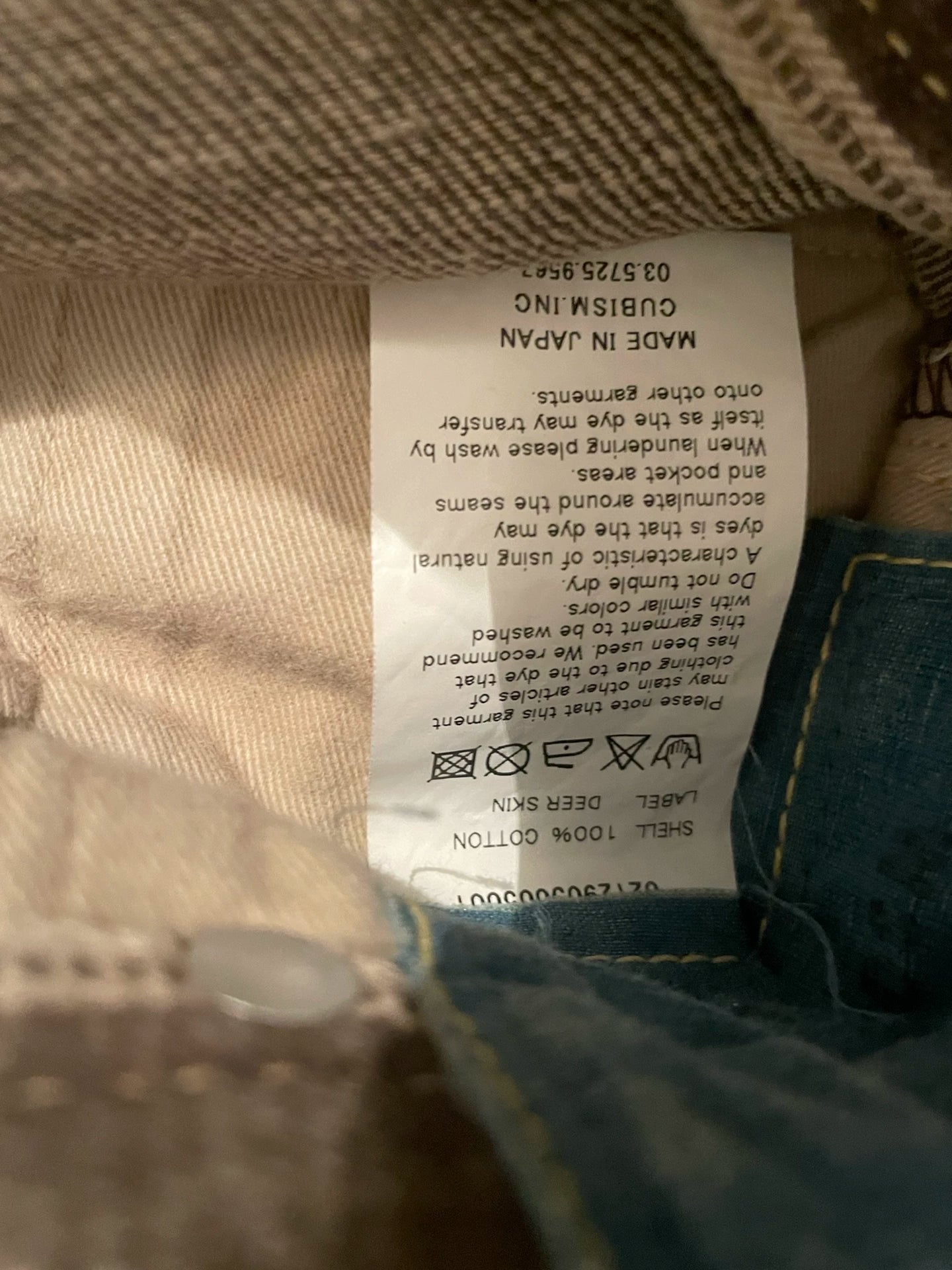 Visvim ICT Persimmon Dyed Jeans