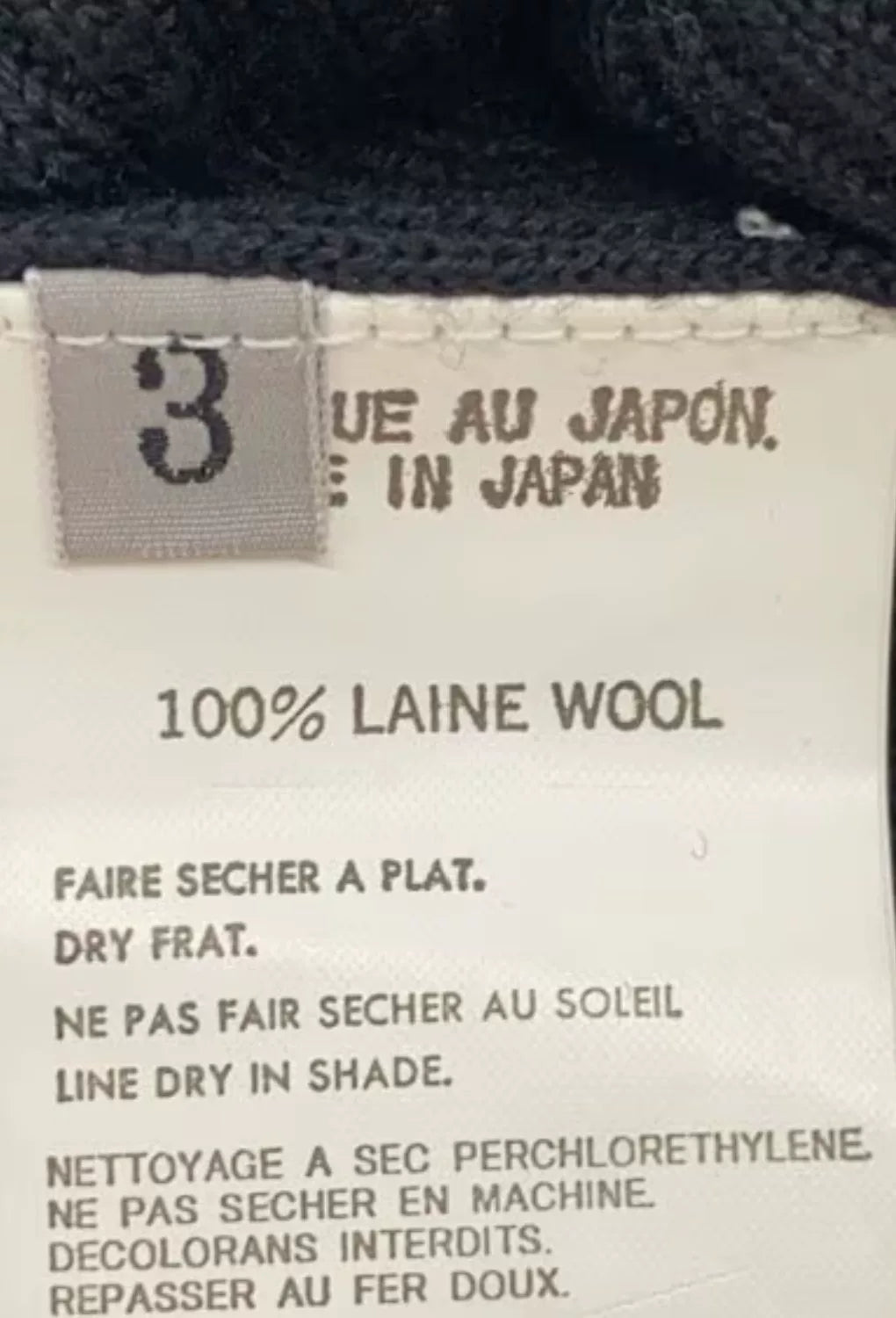 Yohji Yamamoto Wool Double-Zip Knit Sweater