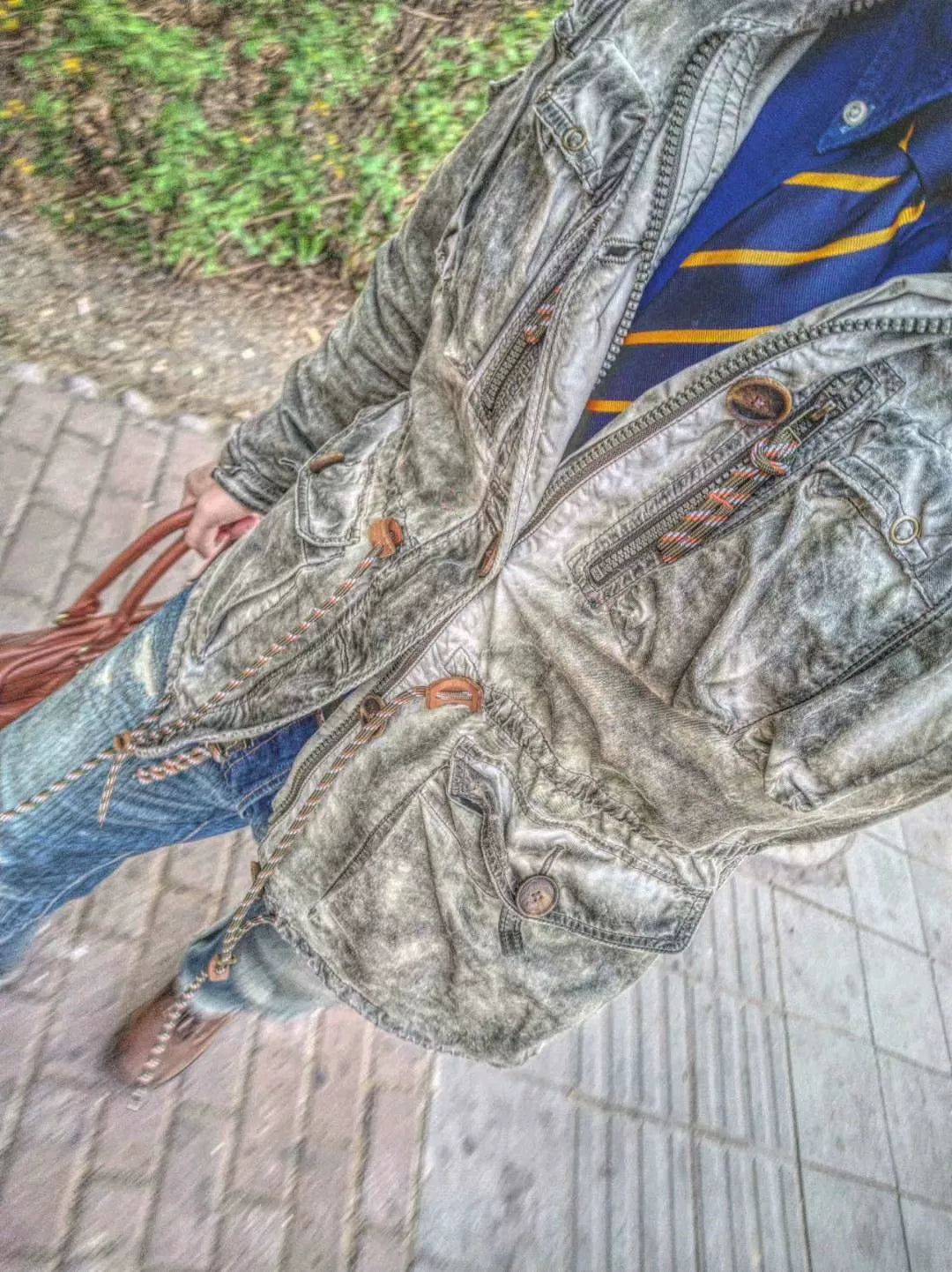 PRPS M65 Distressed Jacket