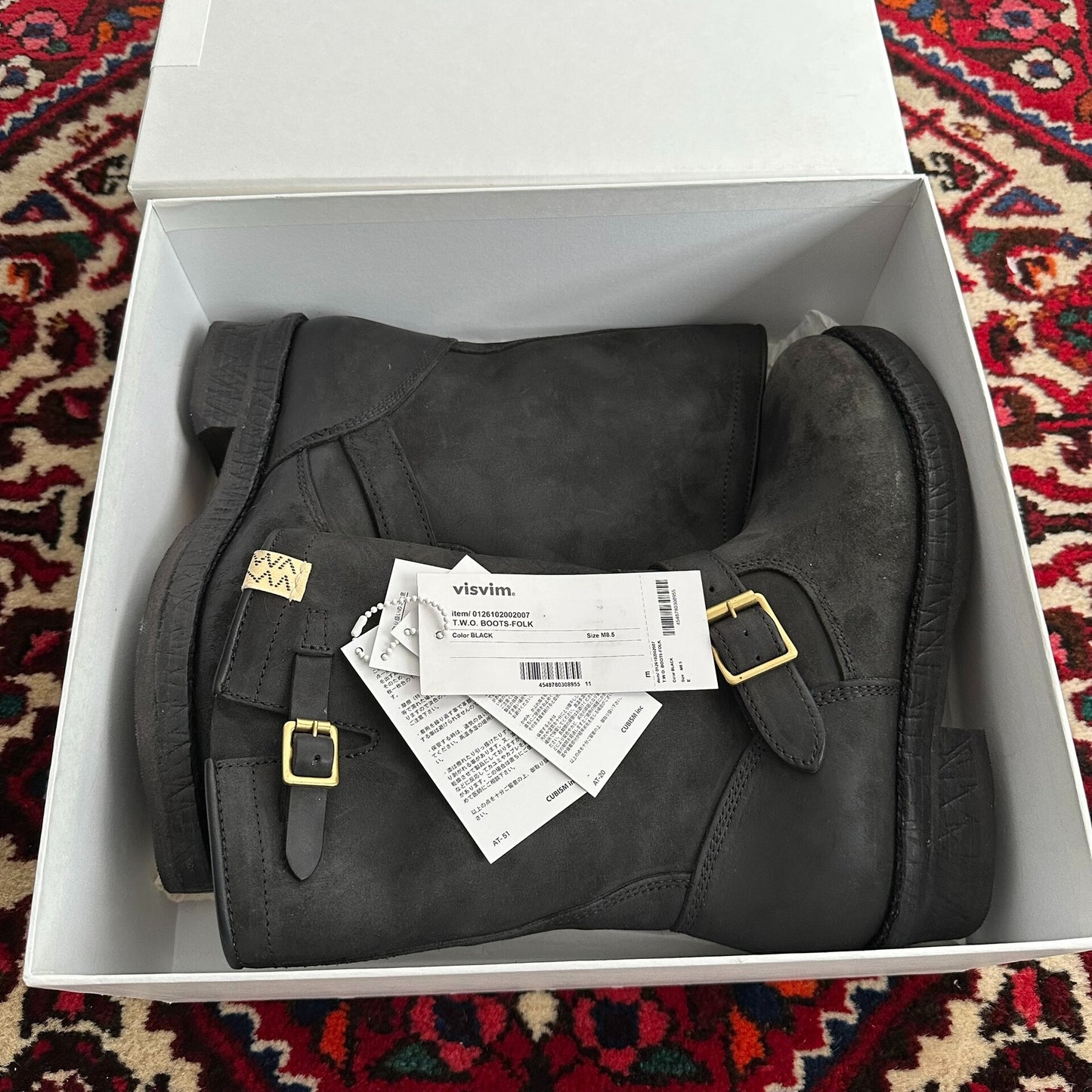 VISVIM 26SS T.W.O. Engineer Boots 8.5