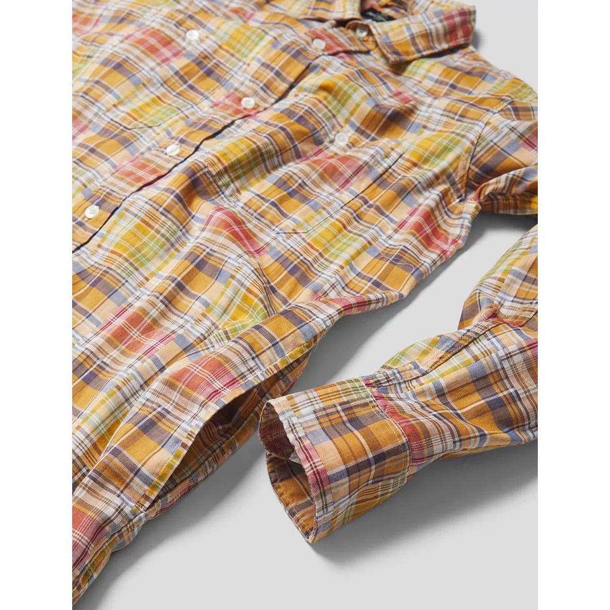 Nigel Cabourn Big Shirt Plaid Long Sleeve