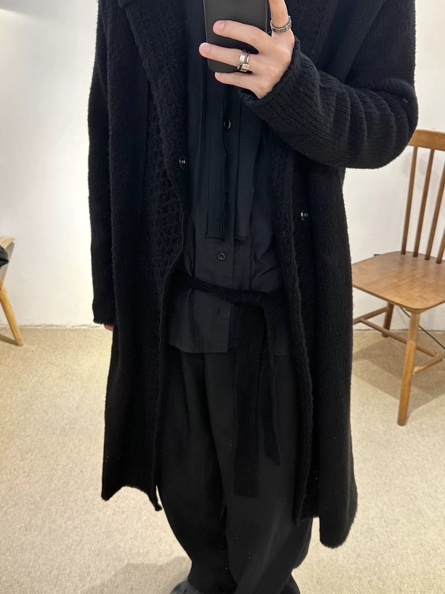 Yohji Yamamoto A/W 2012 Wool Hooded Coat