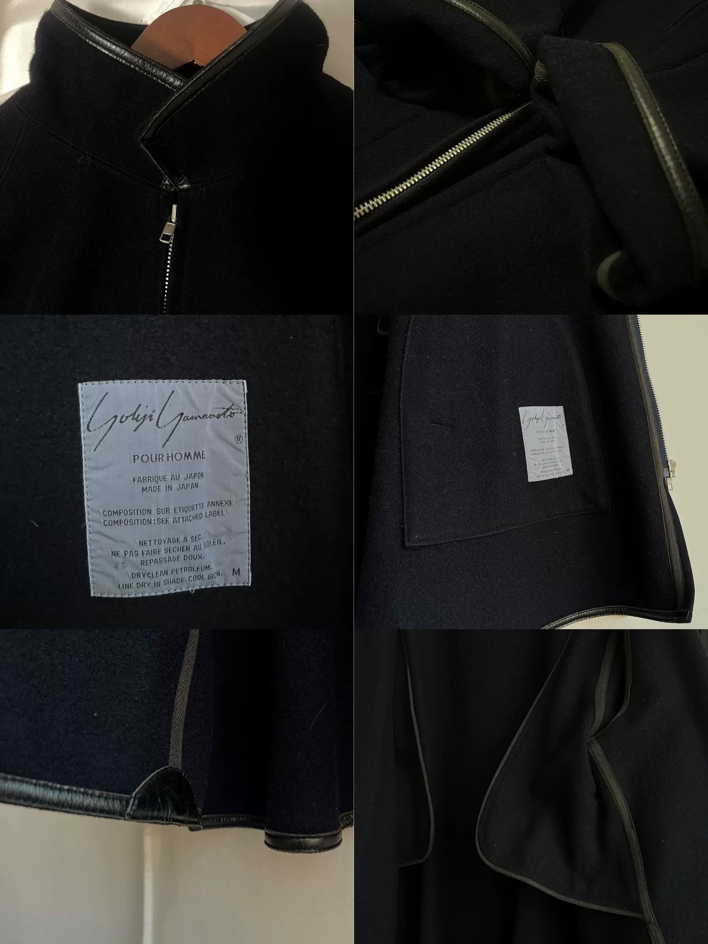 Yohji Yamamoto Zip Pocket Coat