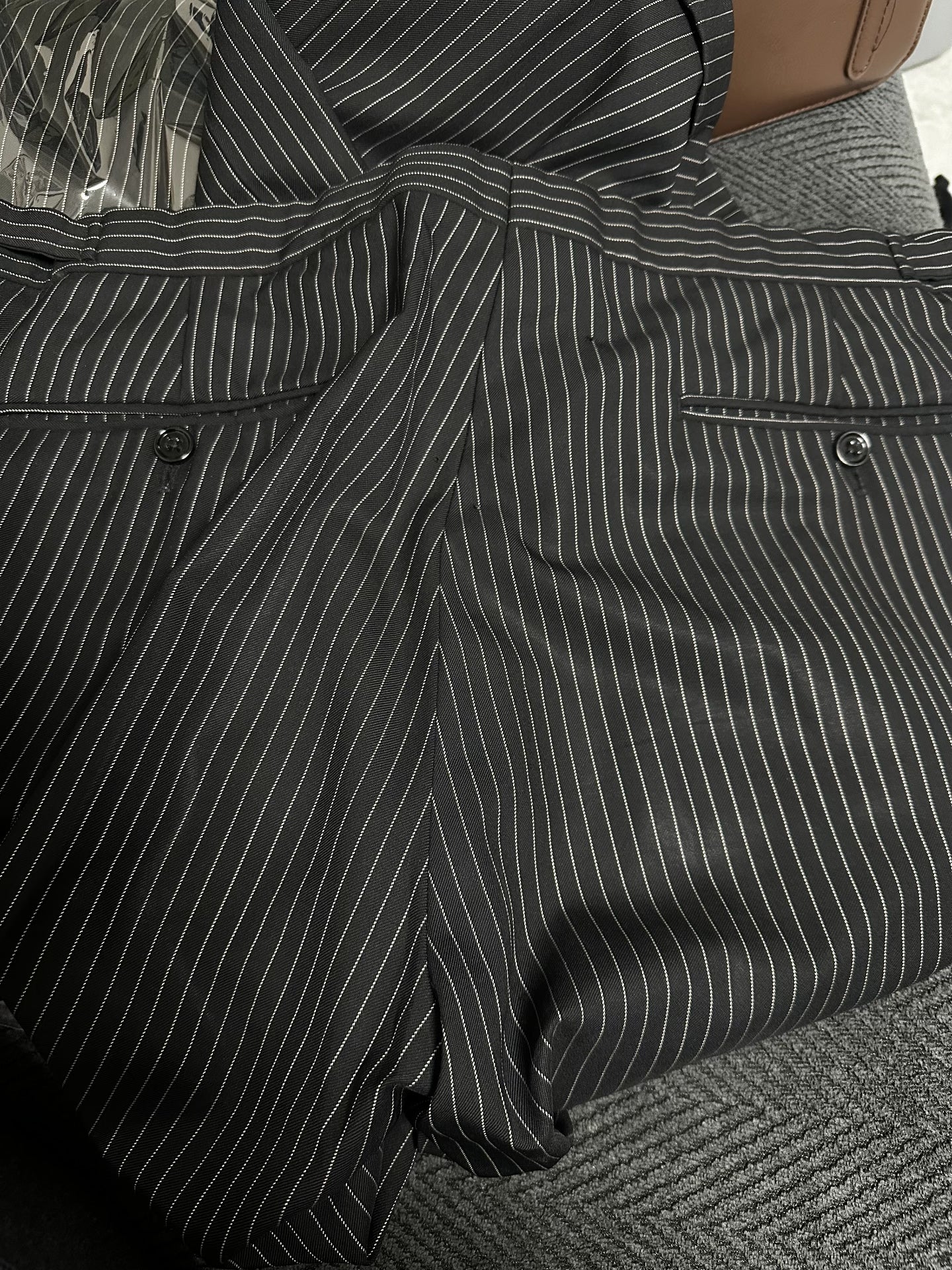 RRL Black Label Vintage Striped Suit