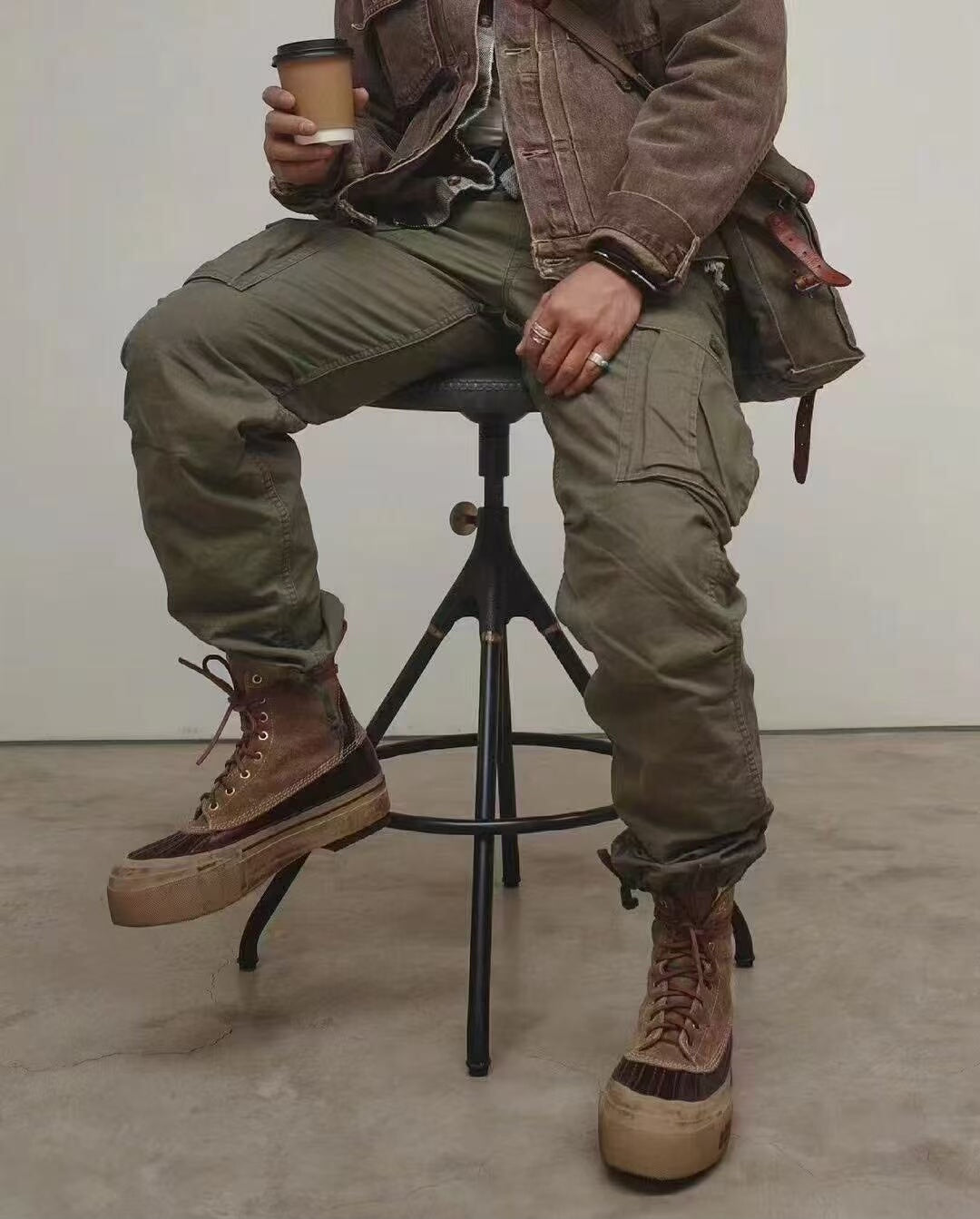 visvim decoy duck boots size 8.5