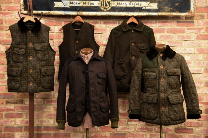 freewheelers boston wool vest