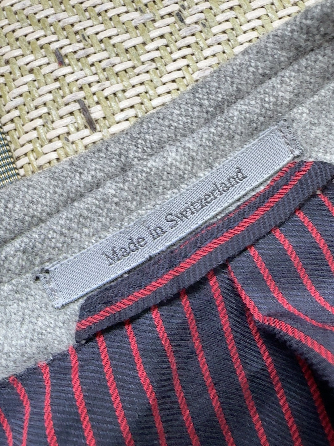 gray wool blazer by Ermenegildo Zegna