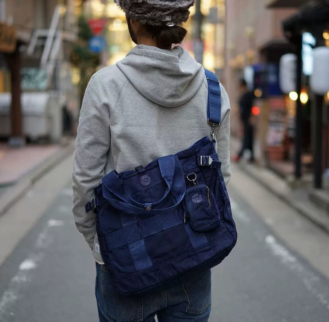 PORTER CLASSIC SUPER NYLON Tote Crossbody Bag