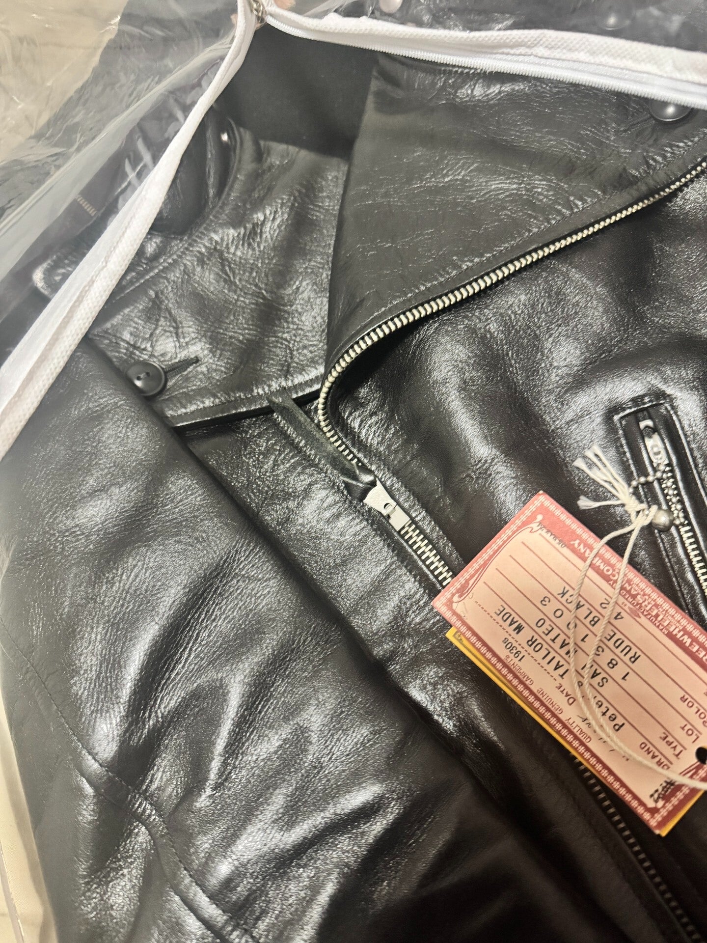 Vintage Freewheelers Black Leather Jacket