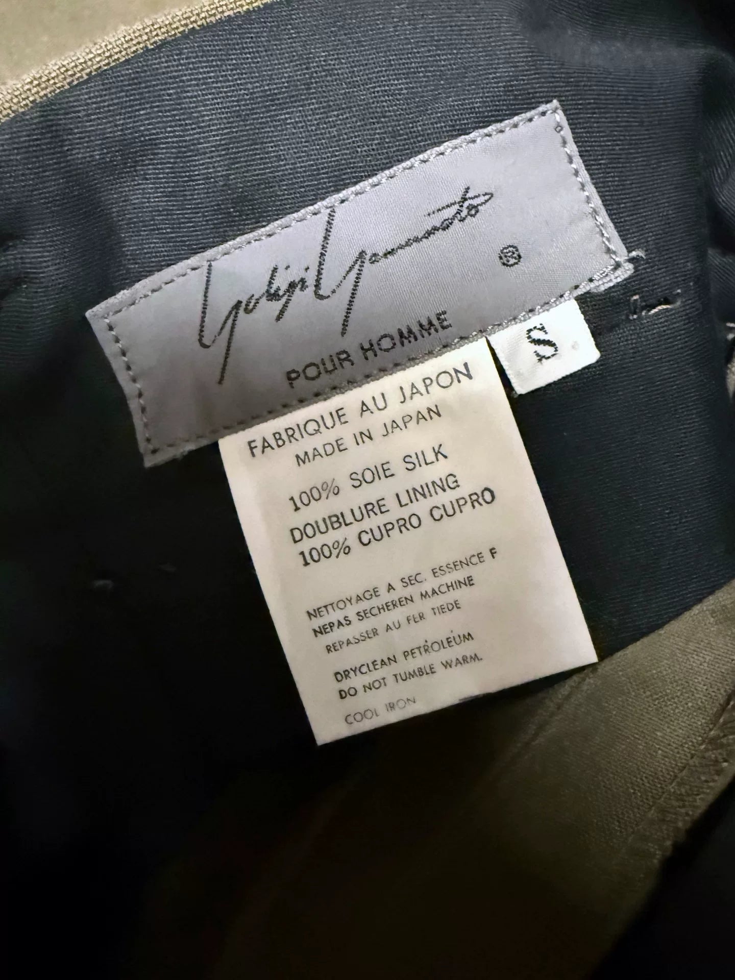 Yohji Yamamoto Pour Homme Early Casual Pants