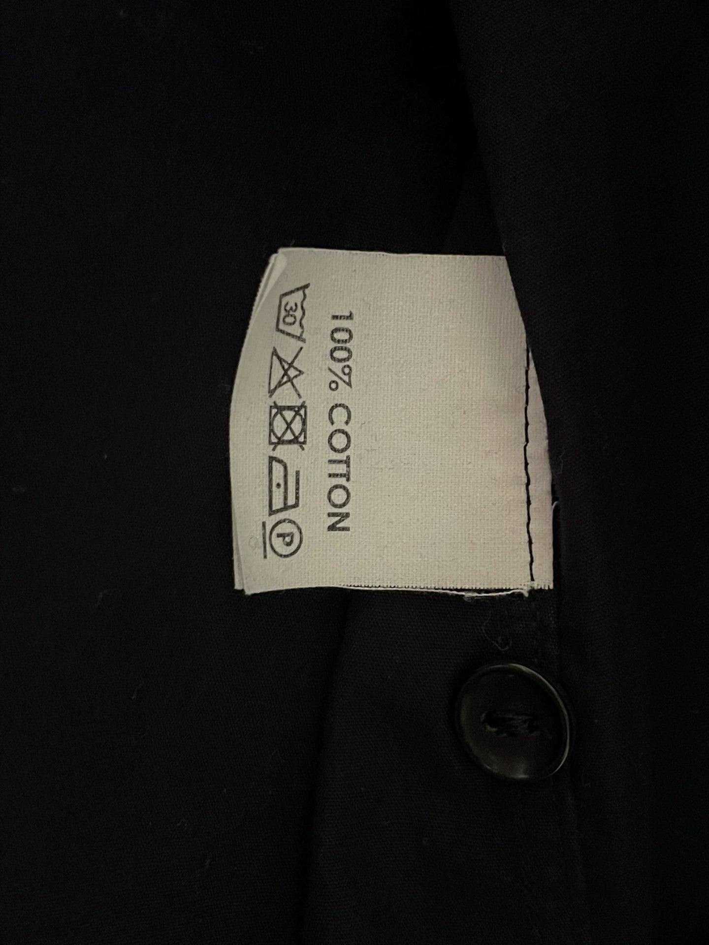 Dries Van Noten Color Block Long Sleeve Shirt