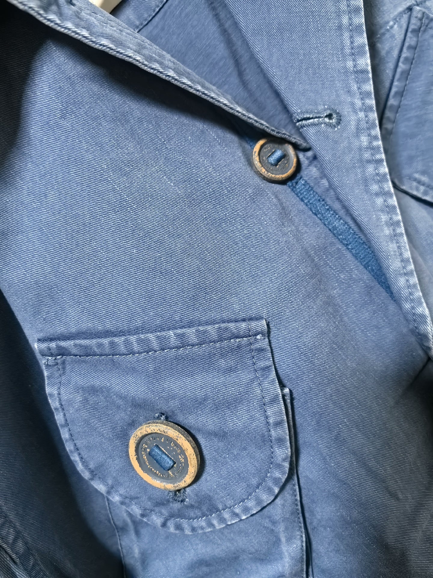 Visvim Men's Blue Denim Jacket