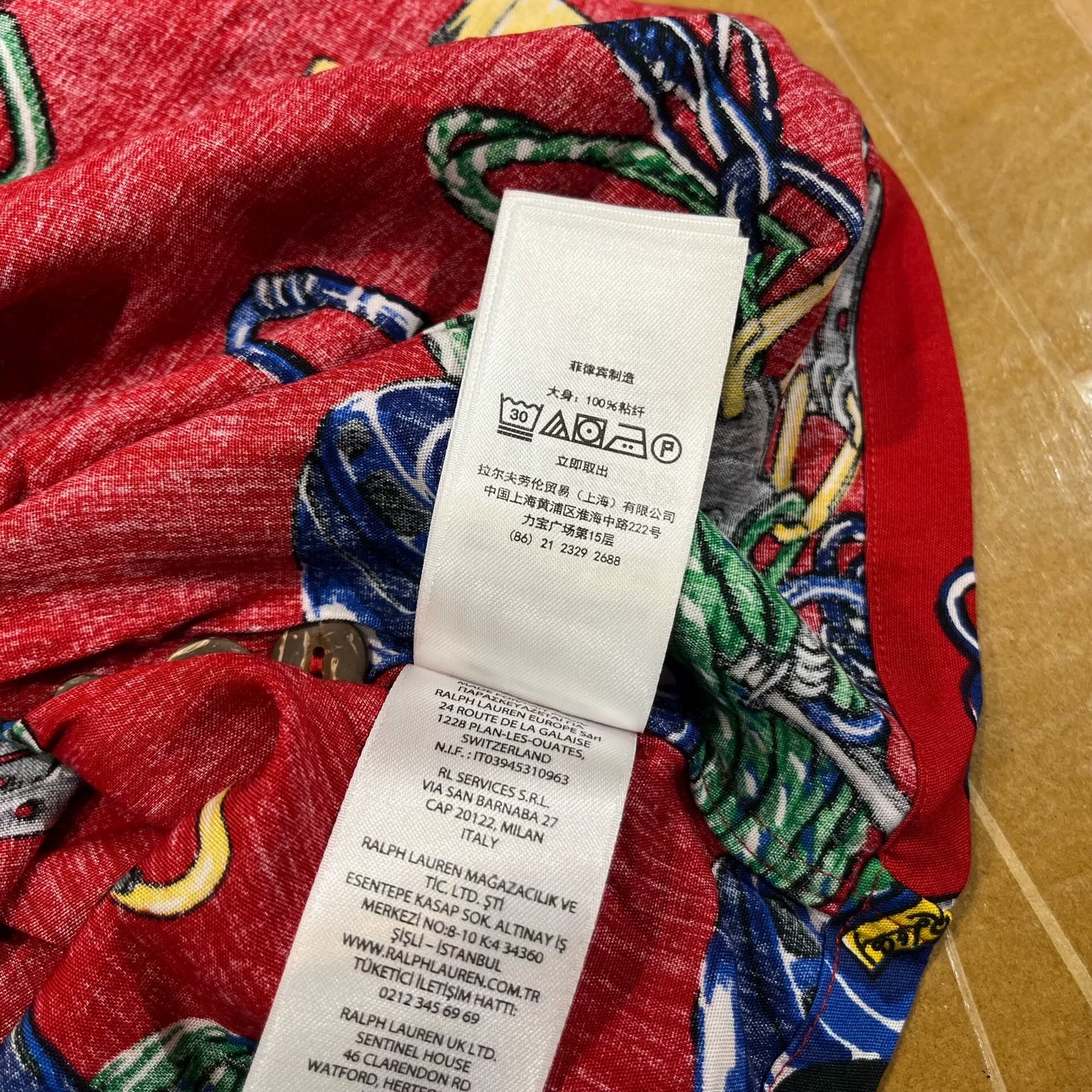 RRL Double RL Hawaiian Short-Sleeve Shirt